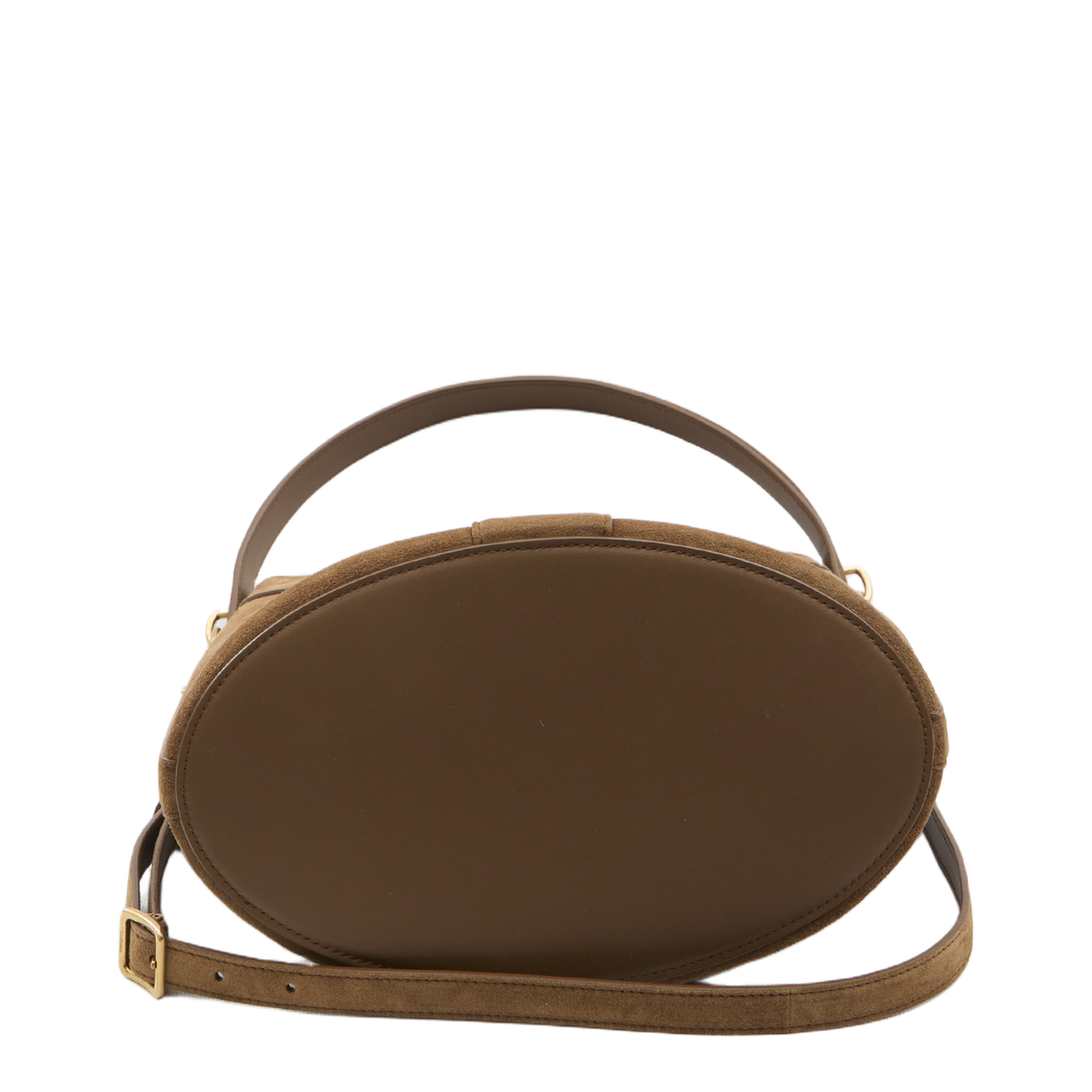 Y Long Suede Shoulder Bags - Caramel Brown - Image 3