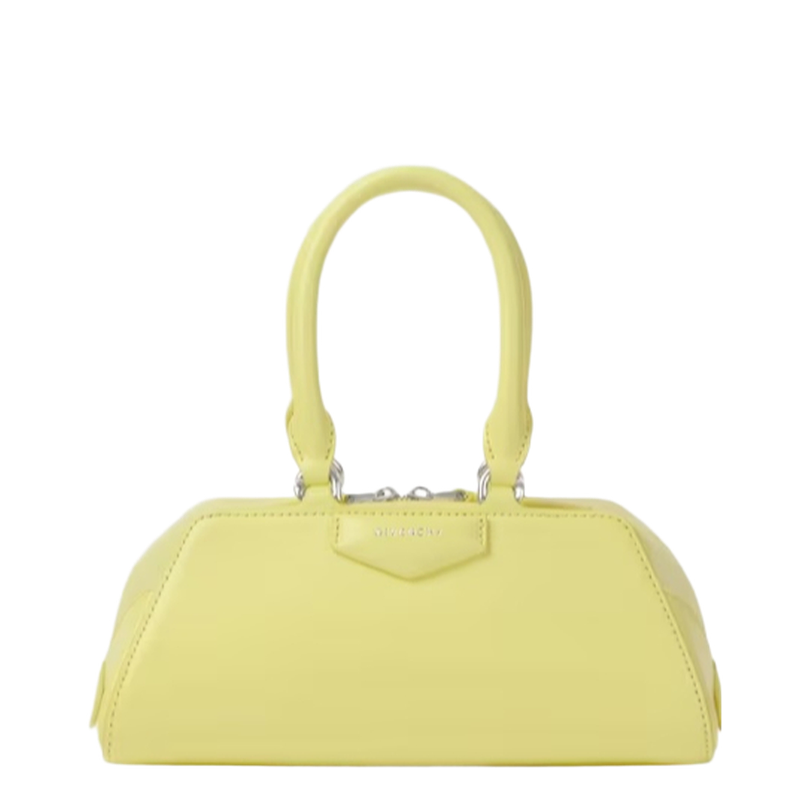 Antigona East-West Mini Bag - Acid Yellow - Image 1