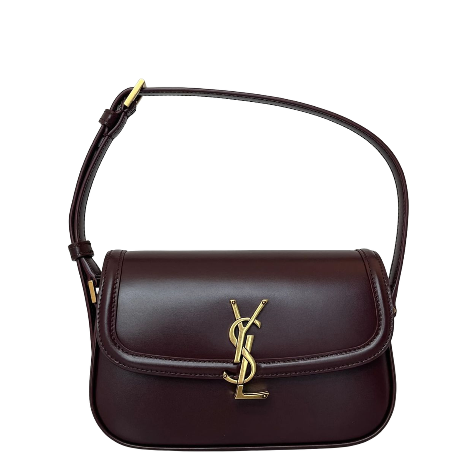 Solferino Mini Leather Shoulder Bags - Brown - Image 2