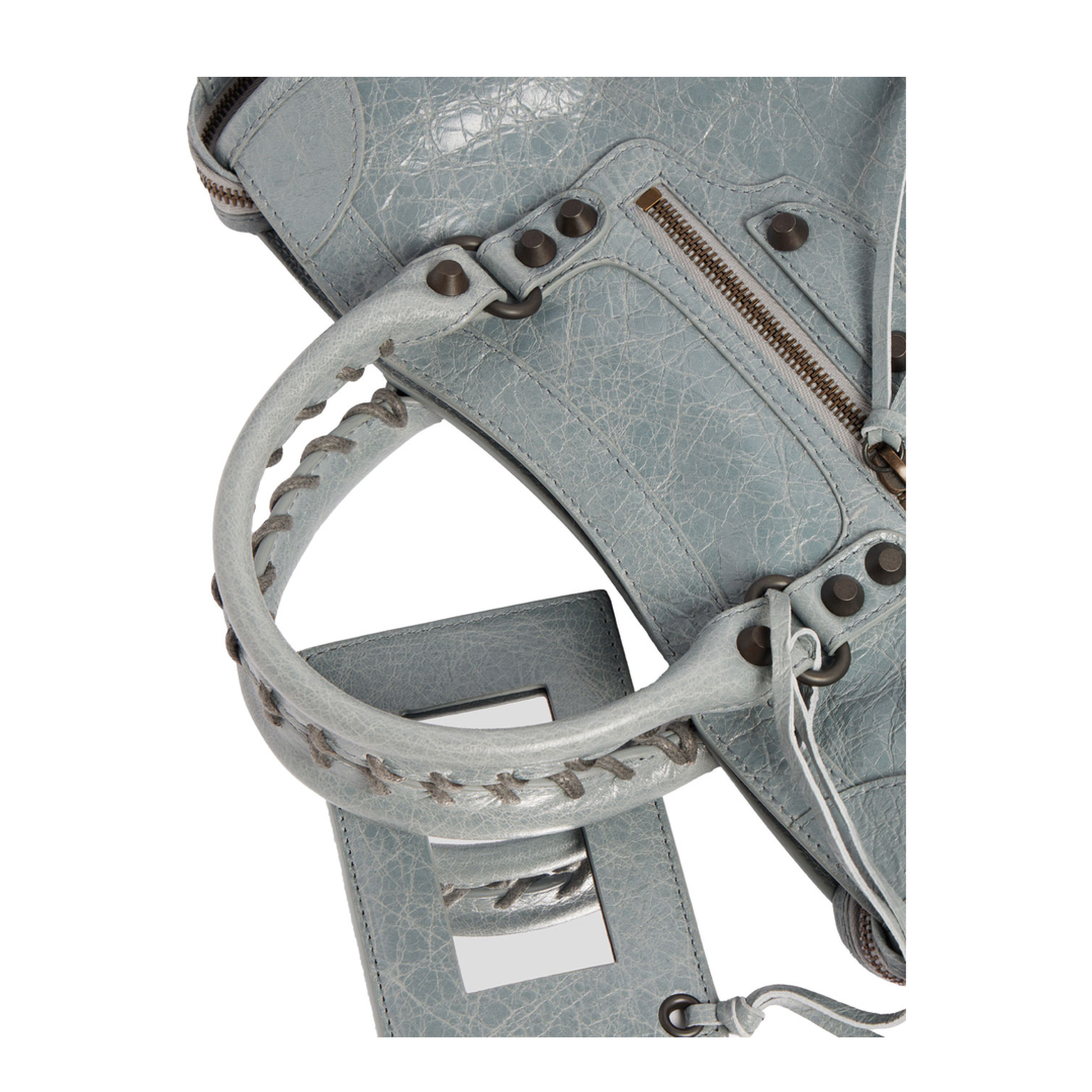 Le City Small Arena Lambskin Crossbody - Black - Image 13