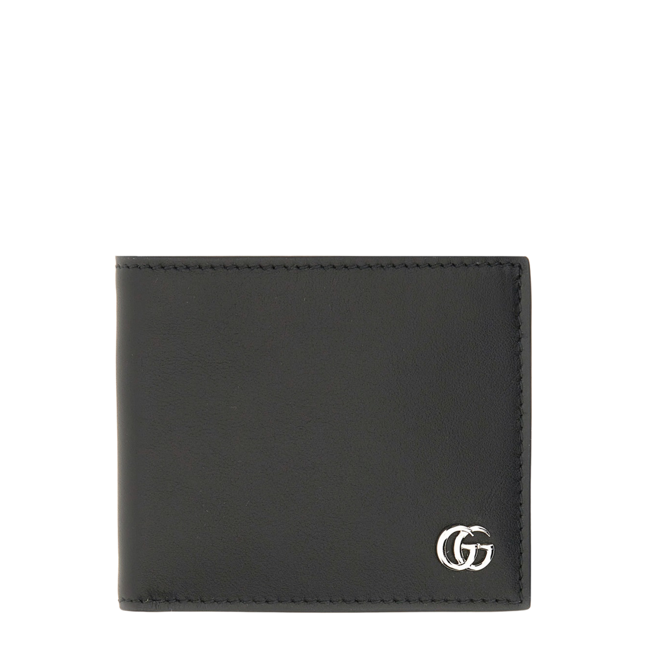 Bi-Fold Wallet in Black Soft Leather - Image 1
