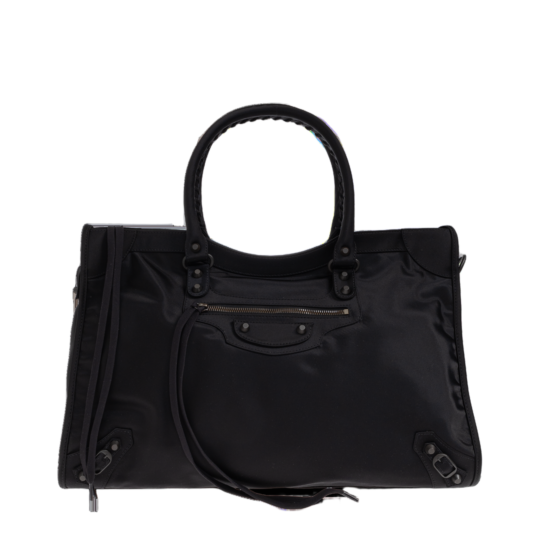 Le City Large Nylon Tote Bag - Black - Image 1
