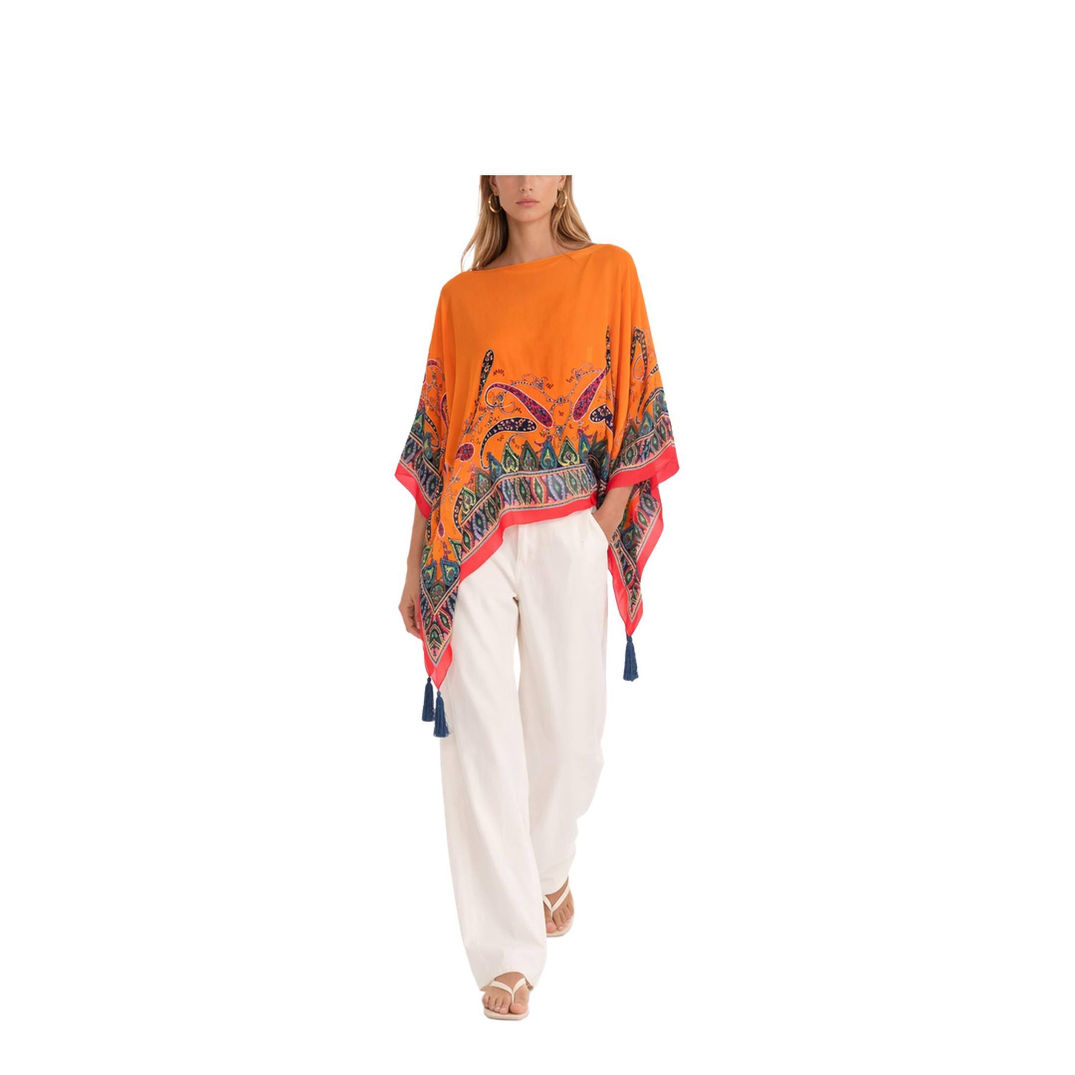 Cape with Paisley Pattern - Image 2