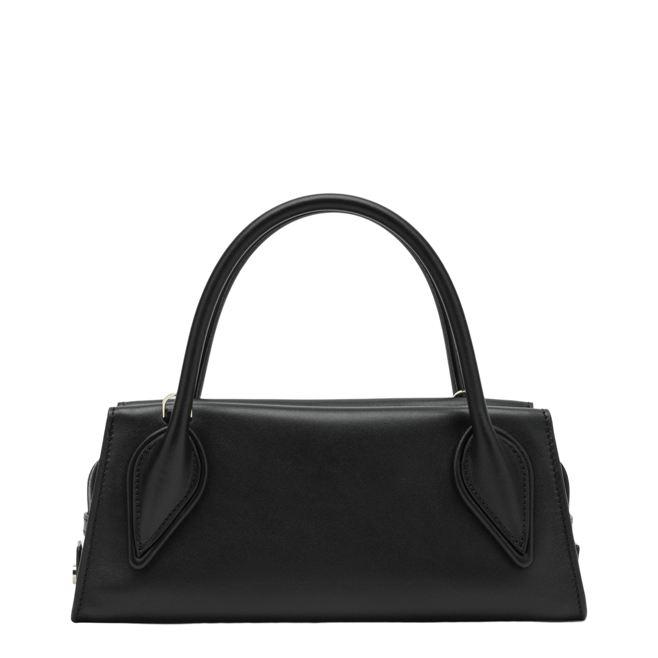 Venus Crossbody Bag in Black Calf Leather - Image 2