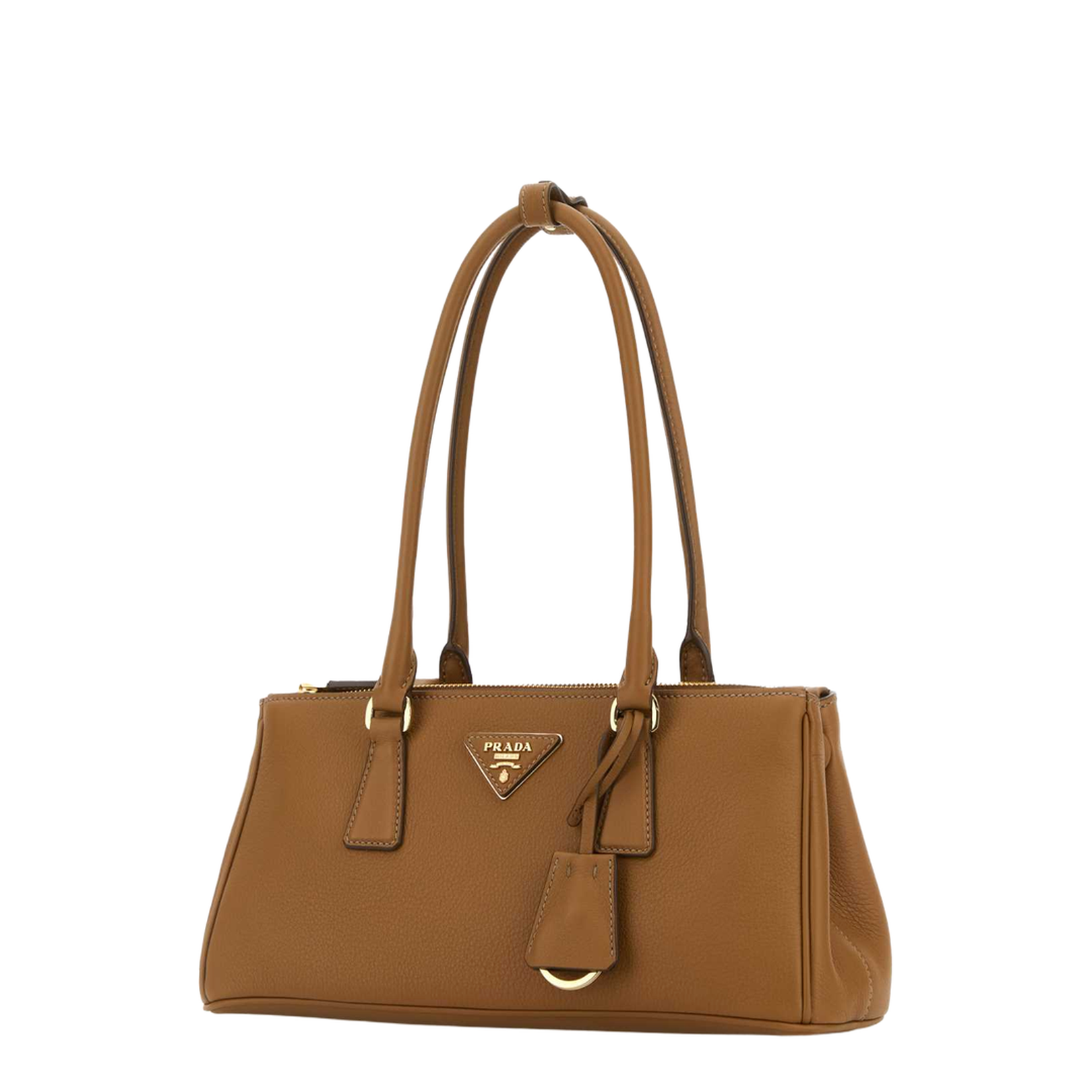 Camel Leather Shoulder Bag - Image 2