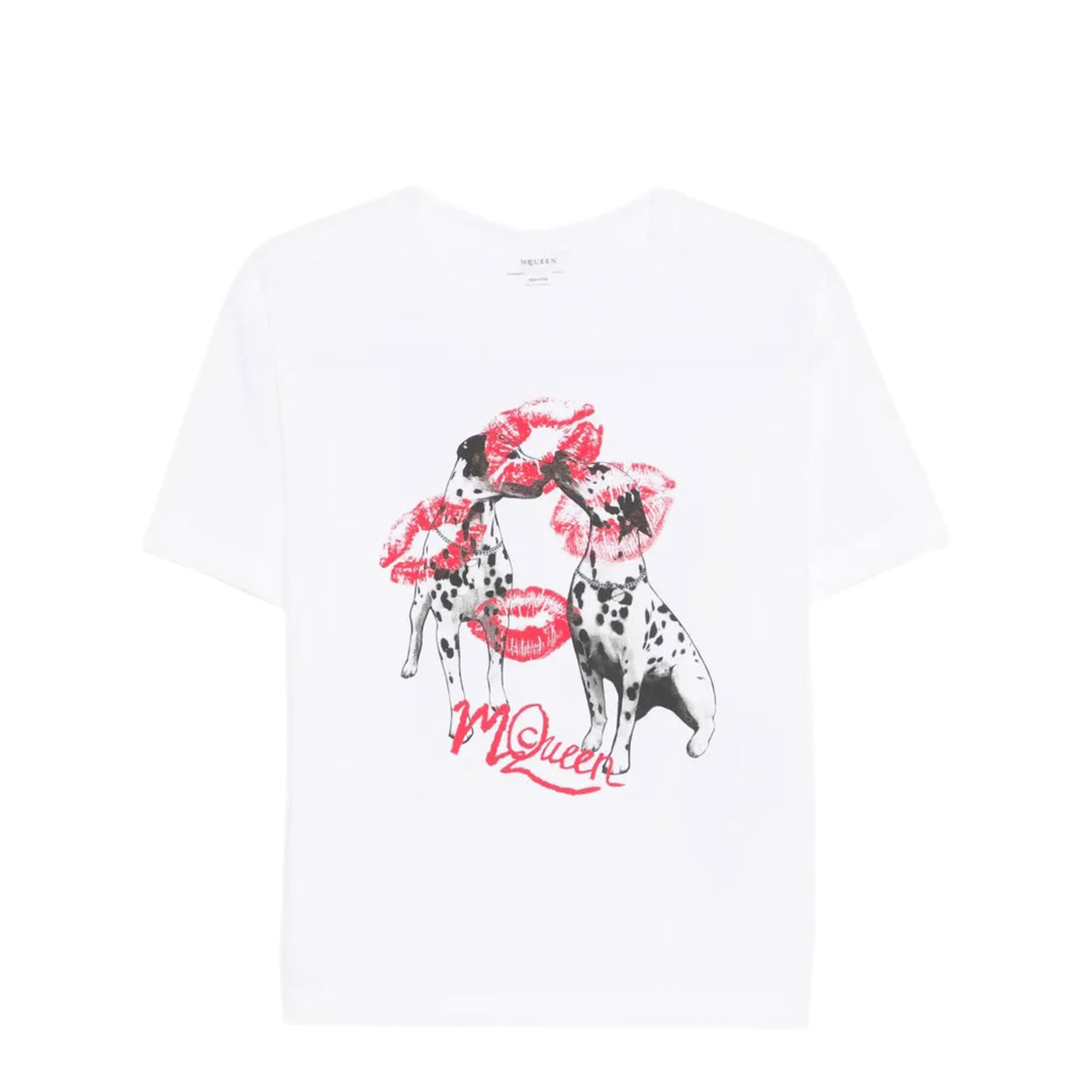 Dalmatian-Print Cotton T-Shirt - Image 1