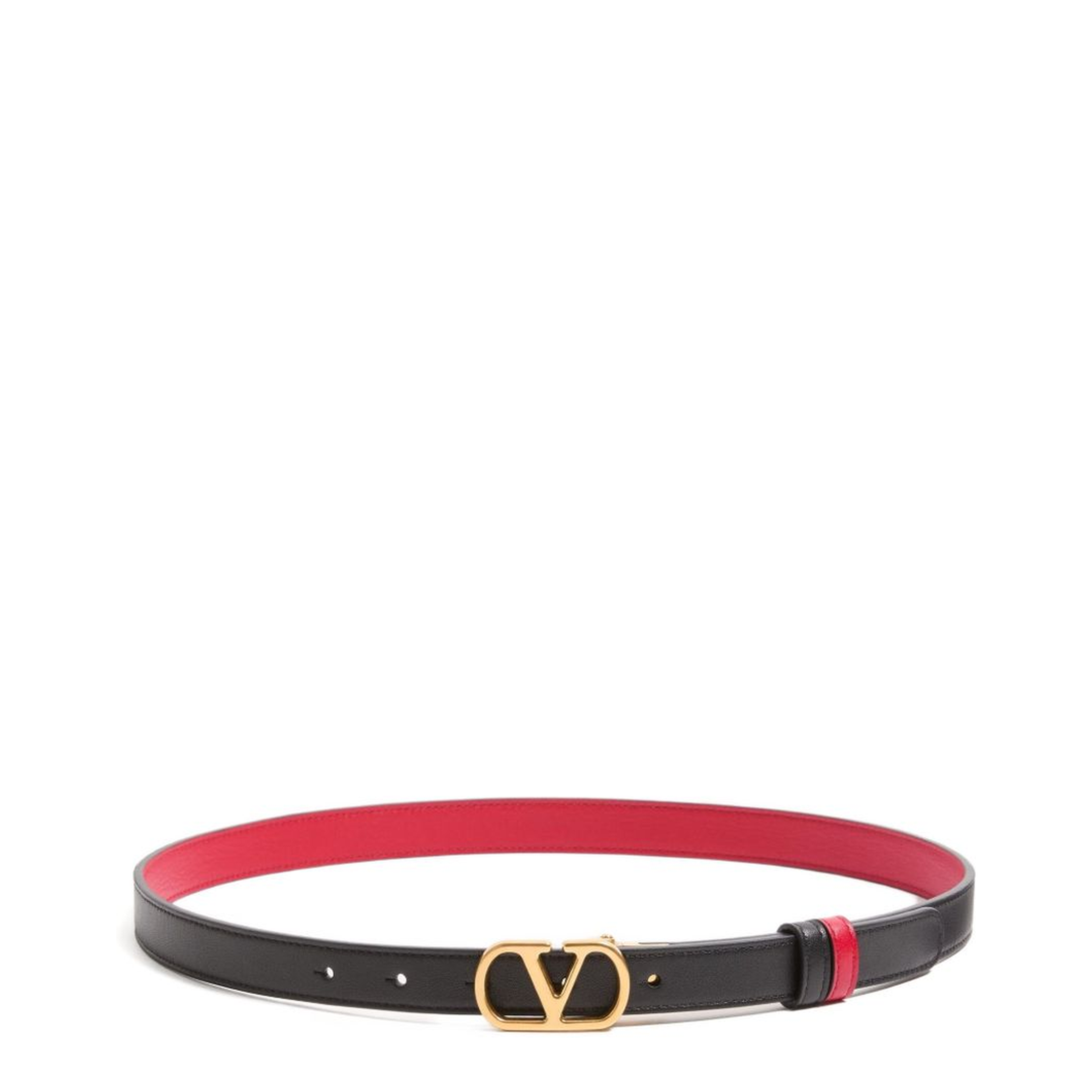 Vlogo Signature Leather Belt - Image 1