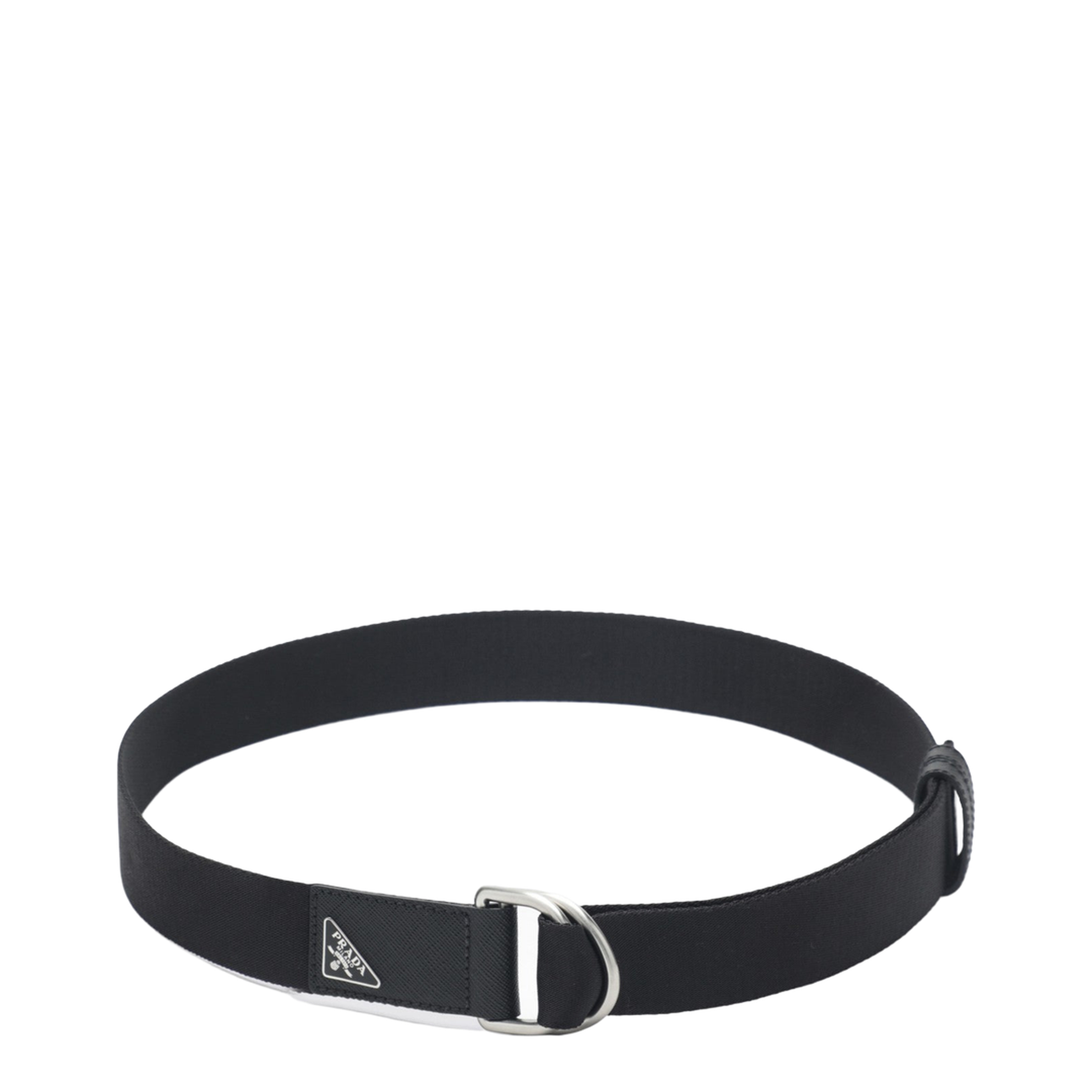 Black Re-Nylon Web Belt - Image 1