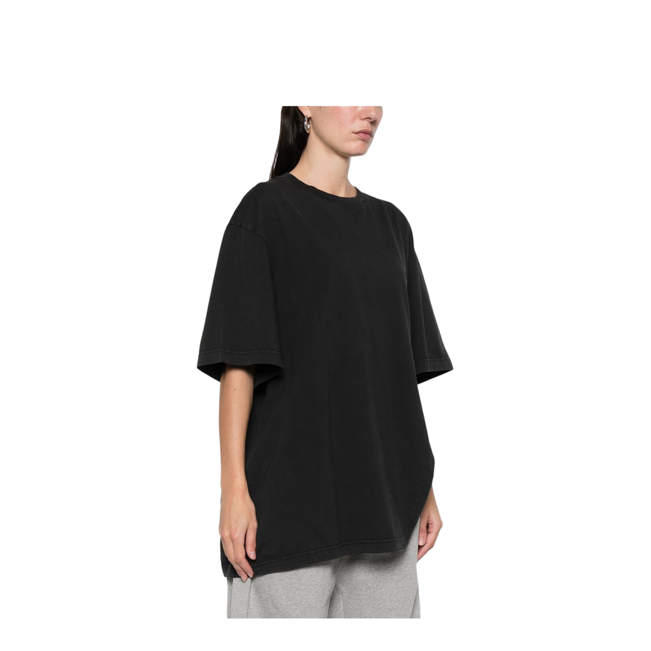 Asymmetric Cotton T-Shirt - Image 4