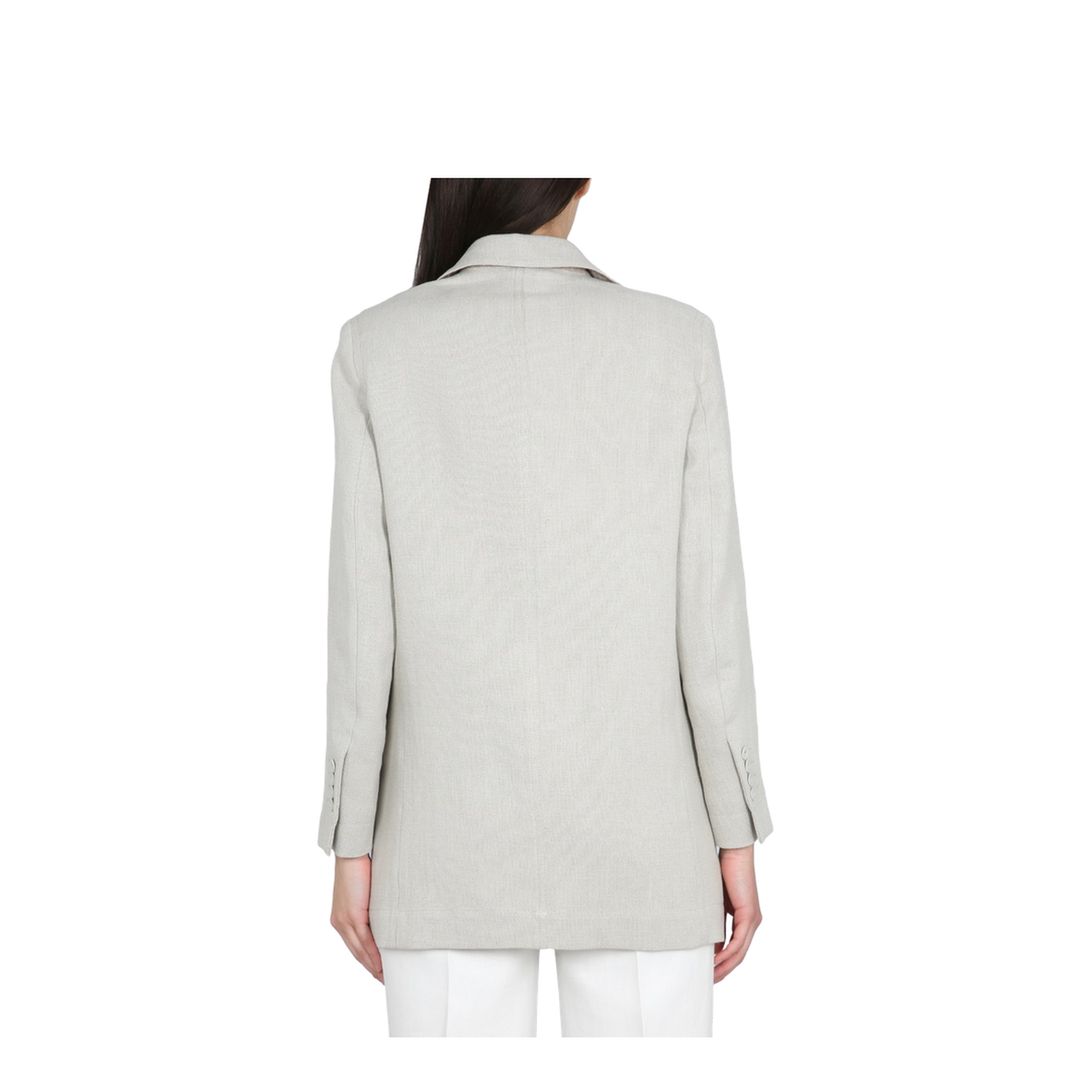 Cotton Crêpe Jacket - Image 3