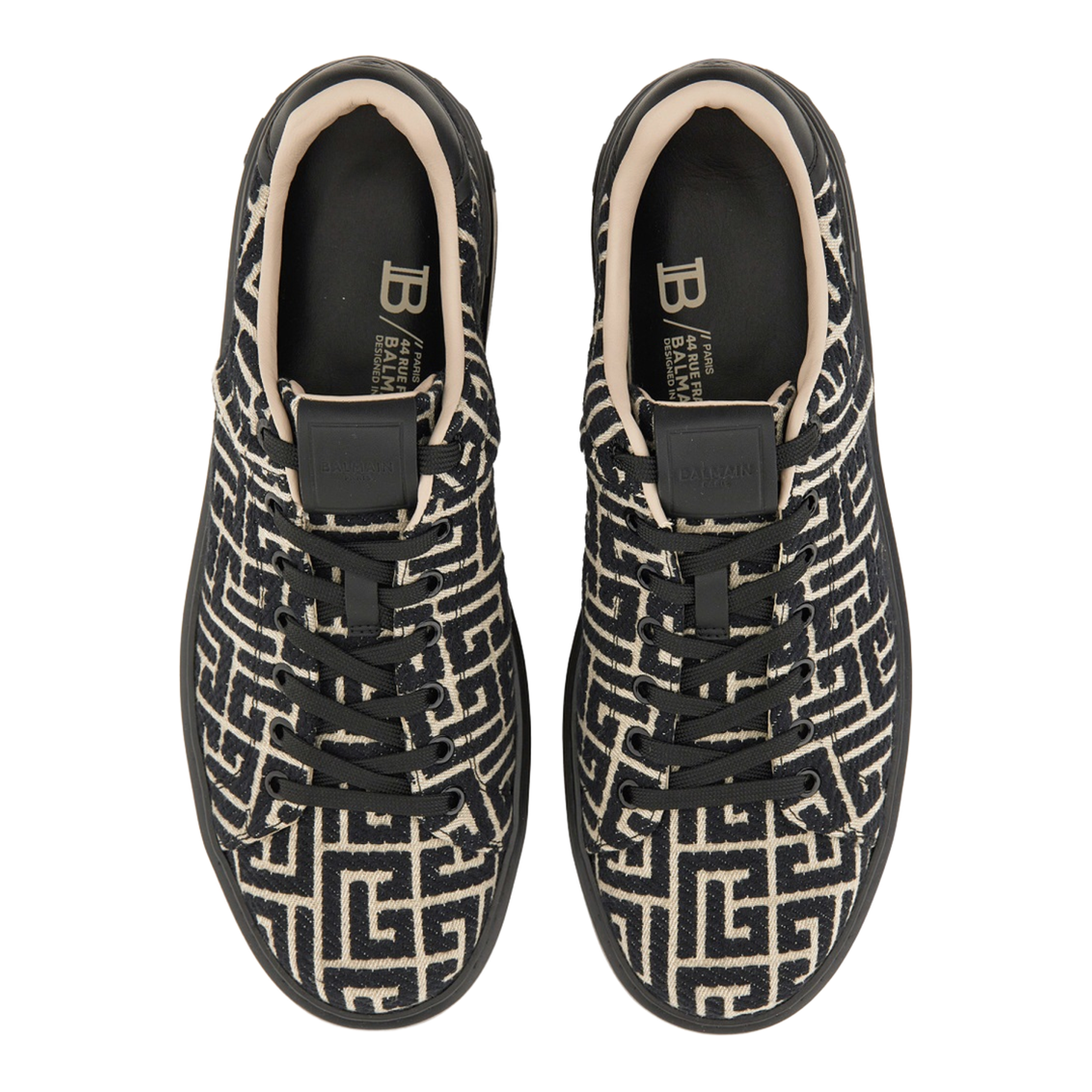 Jacquard B-Court Sneakers - Image 6