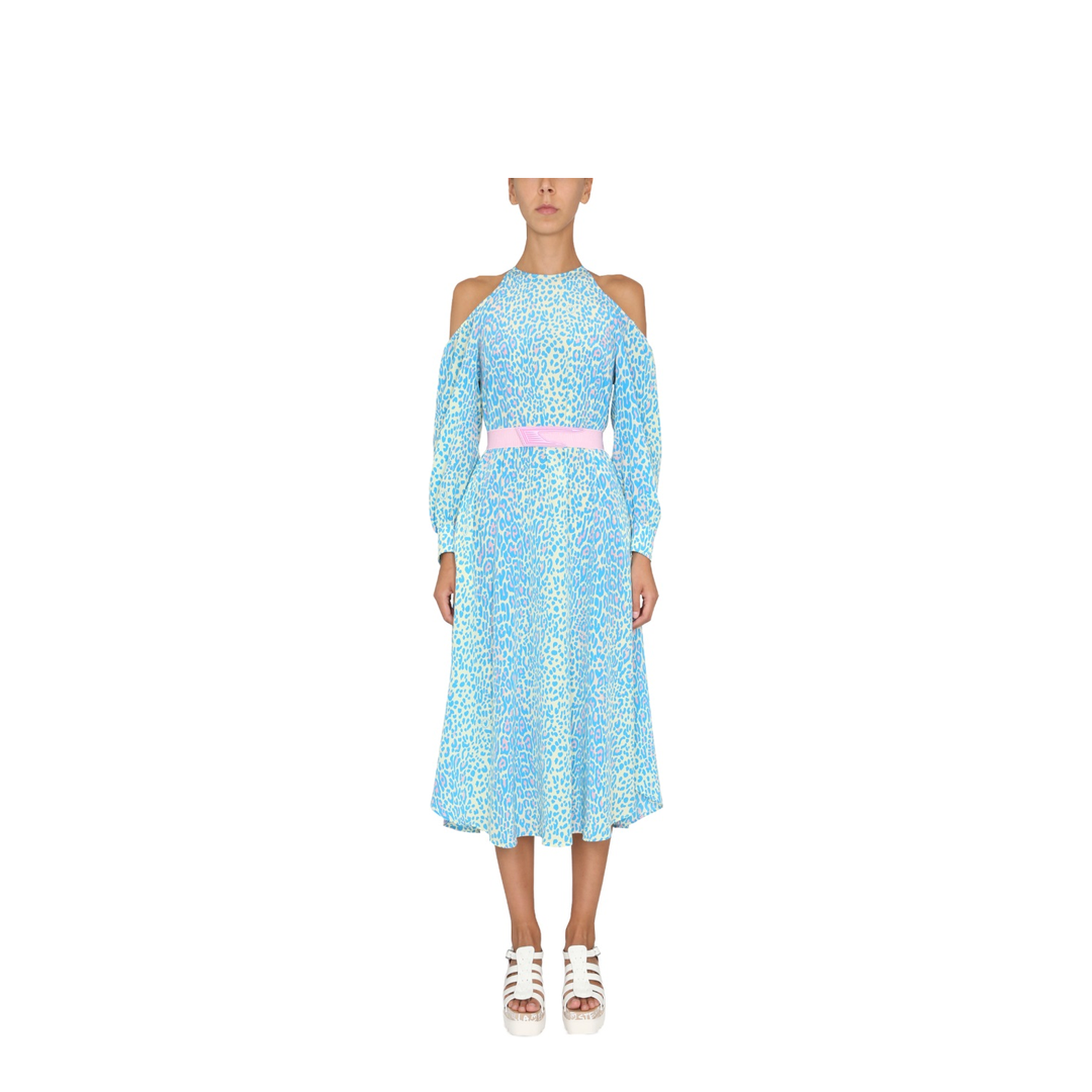 Dress with Animal Pattern - Image 1