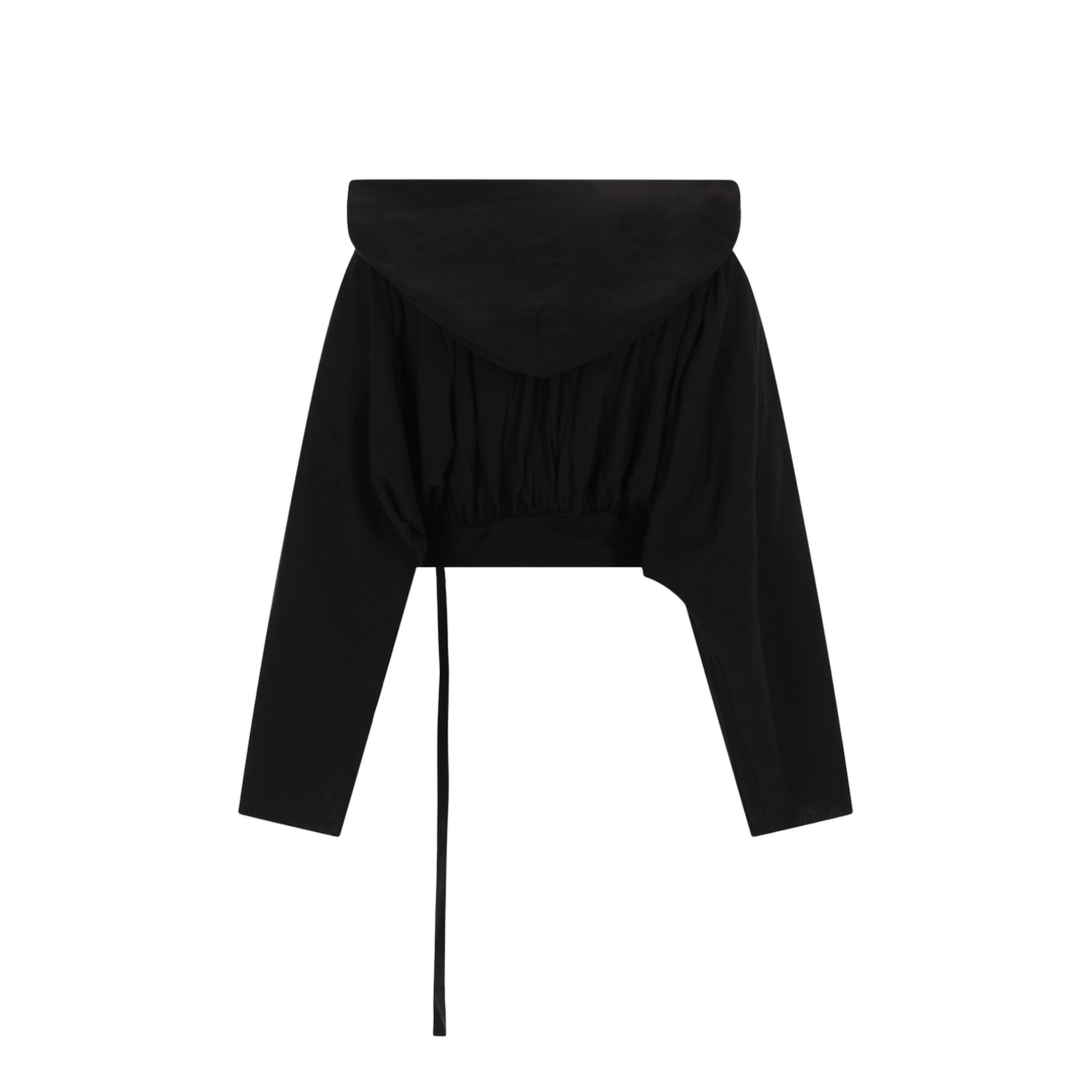 Cropped Hooded T-Shirt - Image 3