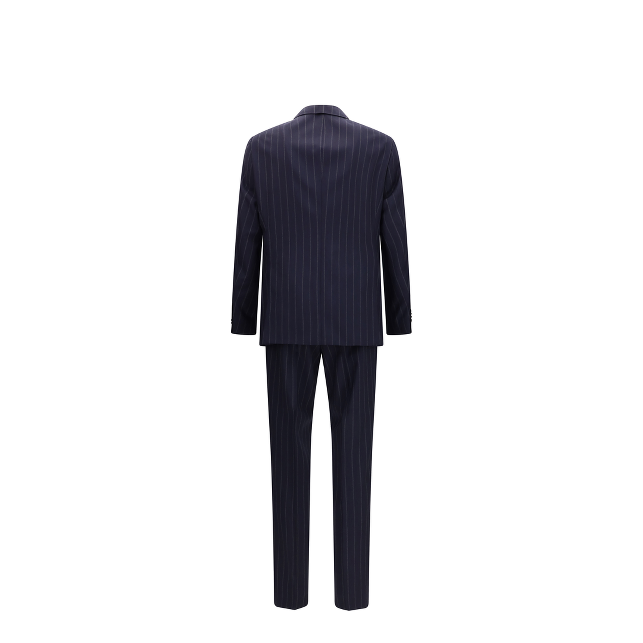 Striped Virgin Wool Suit - Image 2