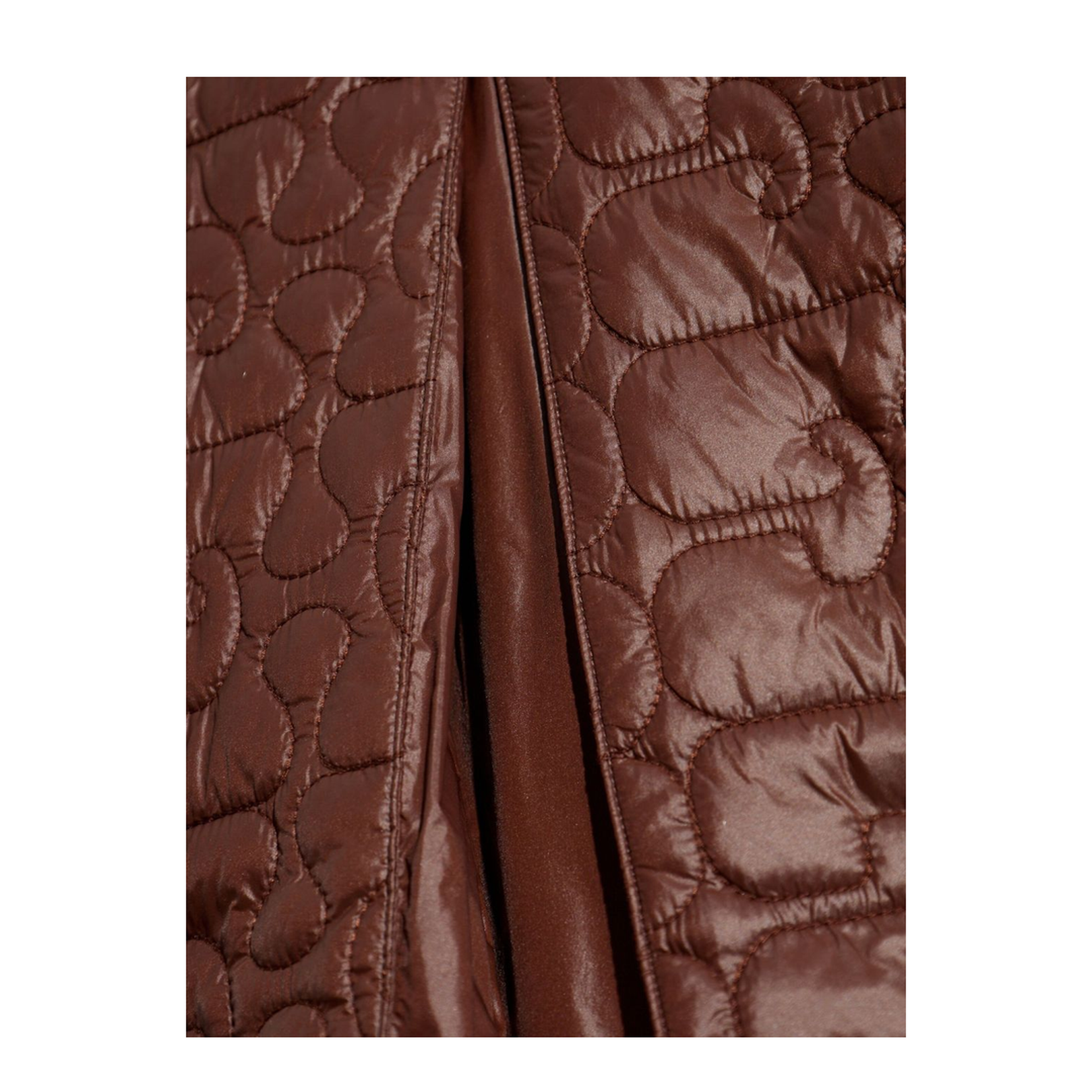 Brown Recycled Nylon Jacket - Image 4