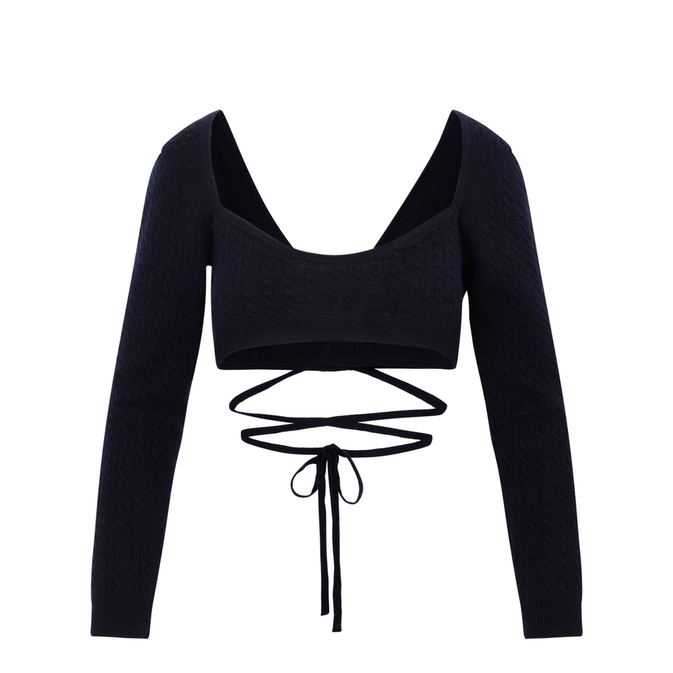 Wrap Knitted Top - Image 2