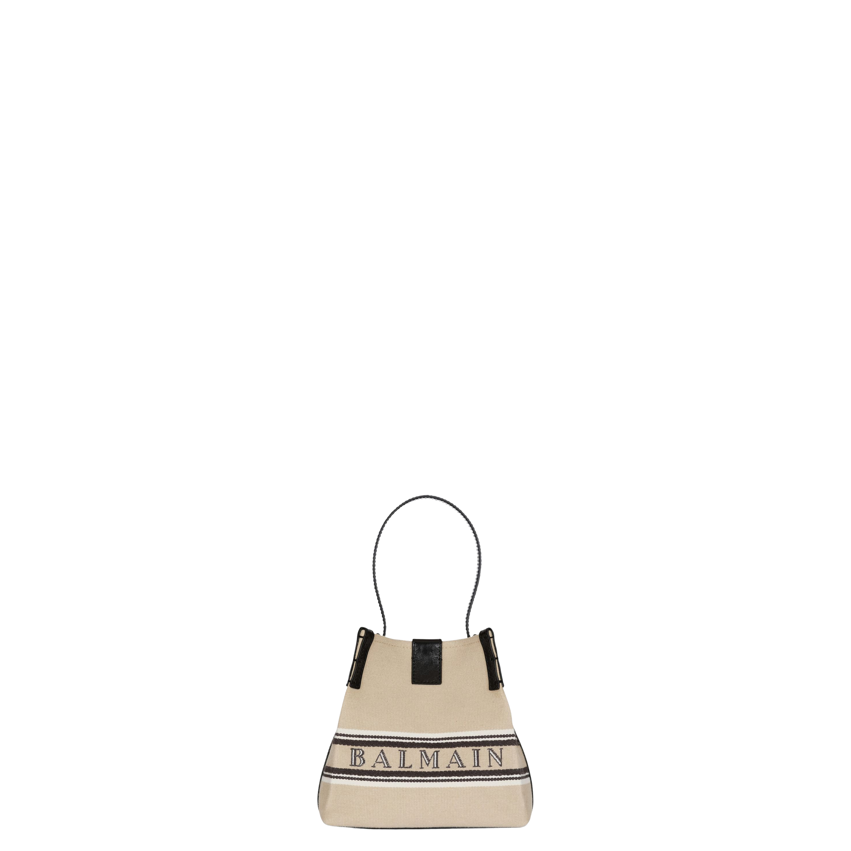 Release Bucket Bag Canvas Calfskin - Image 1