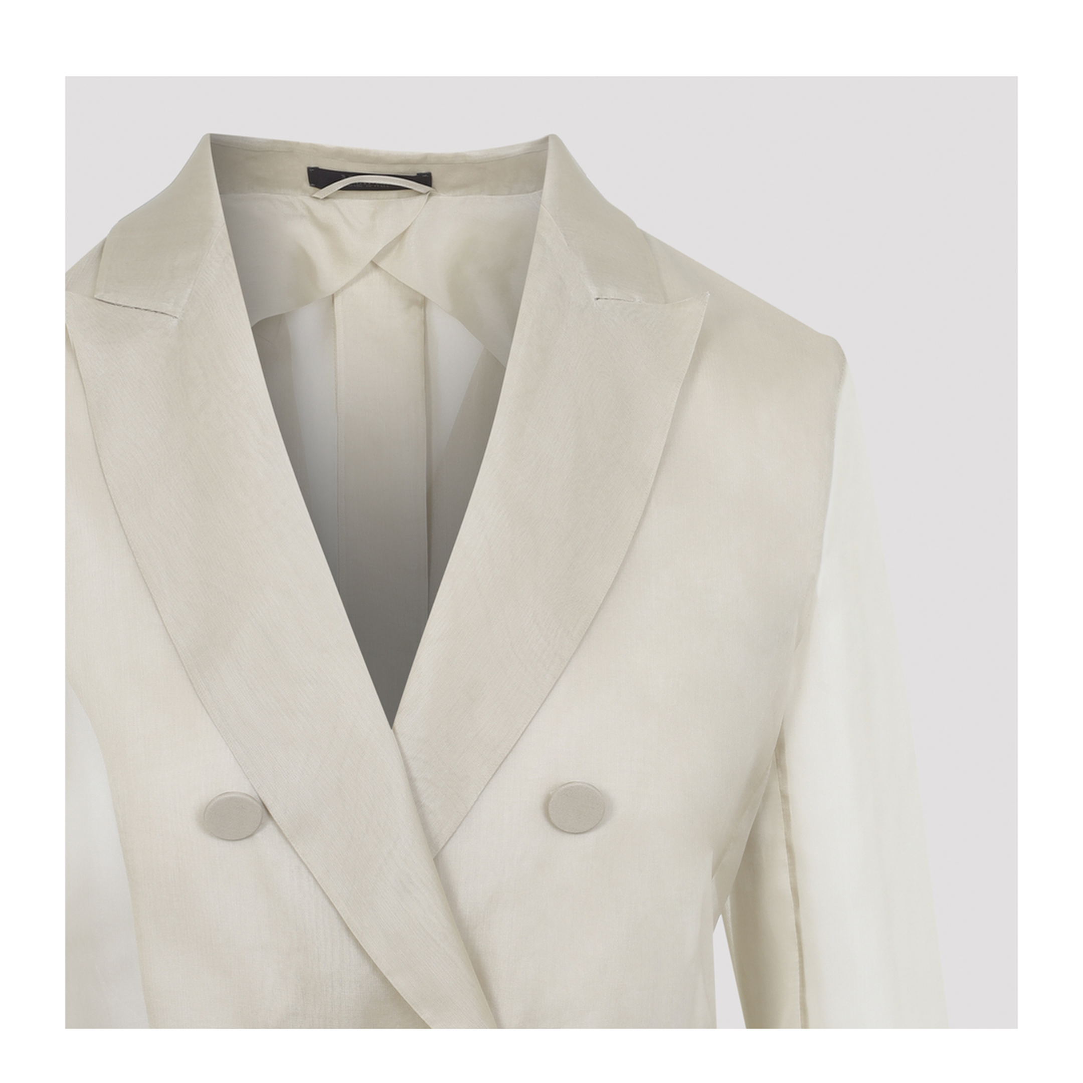 Pianoforte Slogan Organza Jacket - Image 6