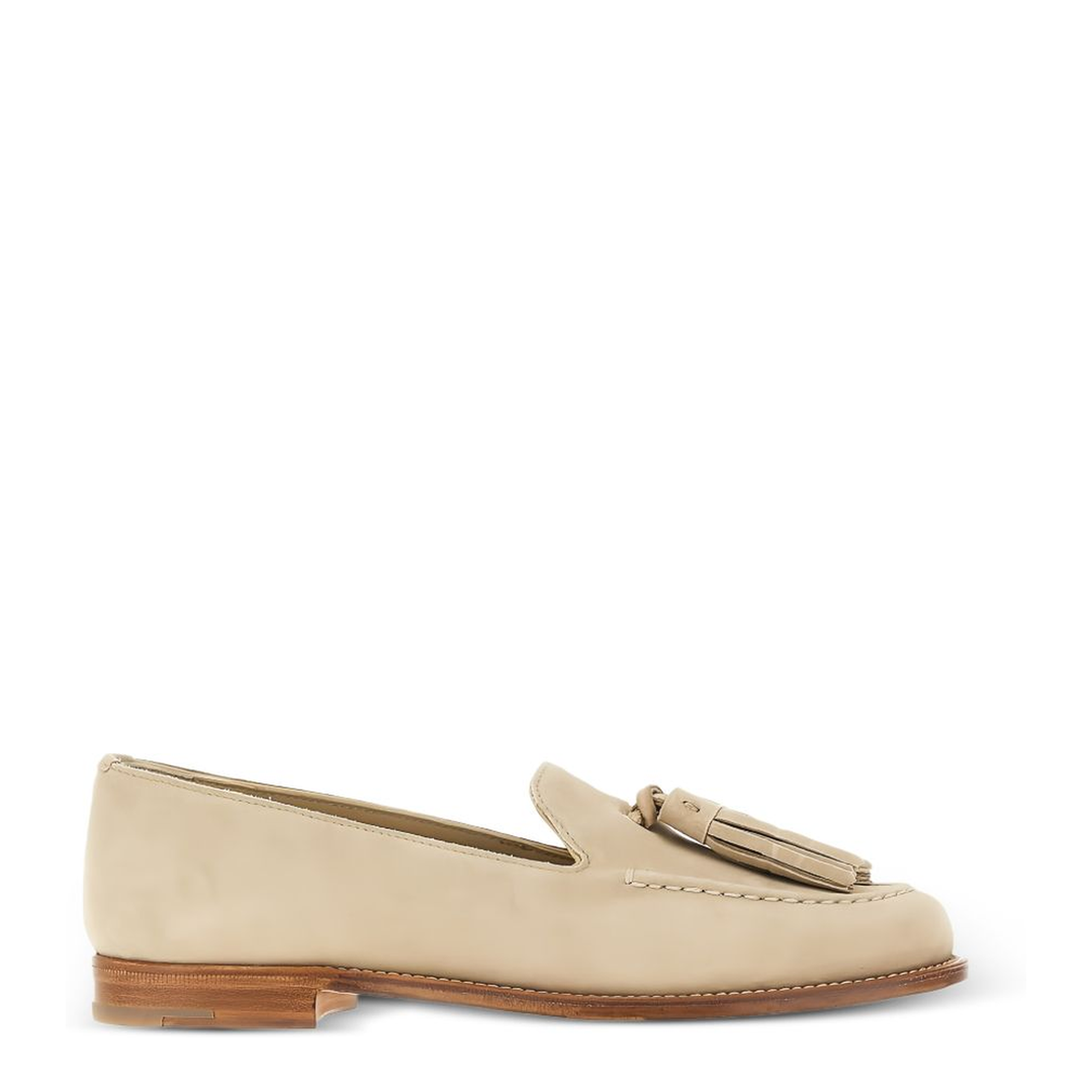 Moccasins With Pom Pom Details - Image 1