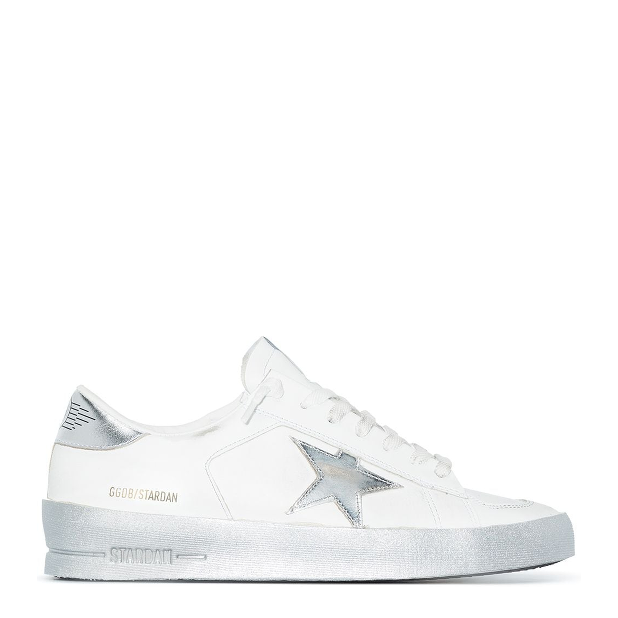 Stardan Leather Upper Laminated Sneakers, Brand - Image 1