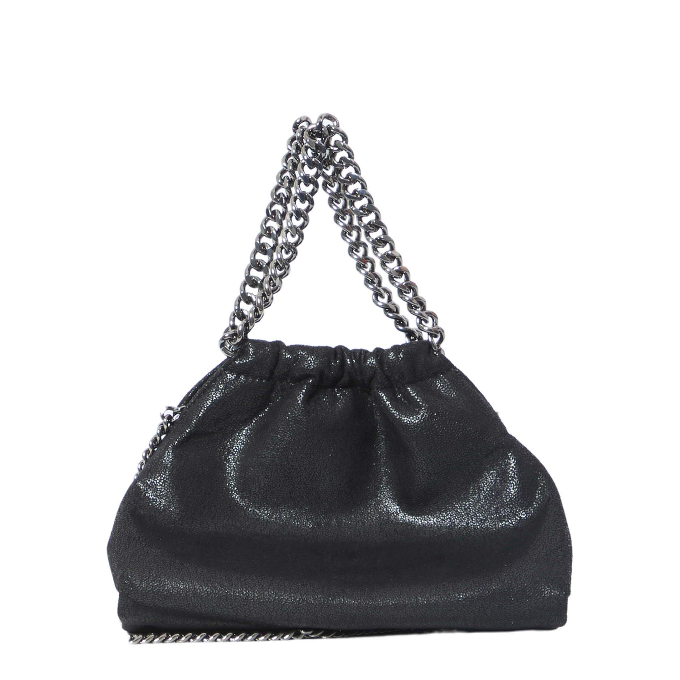 Falabella Mini Polyester Crossbody Bag - Black - Image 1