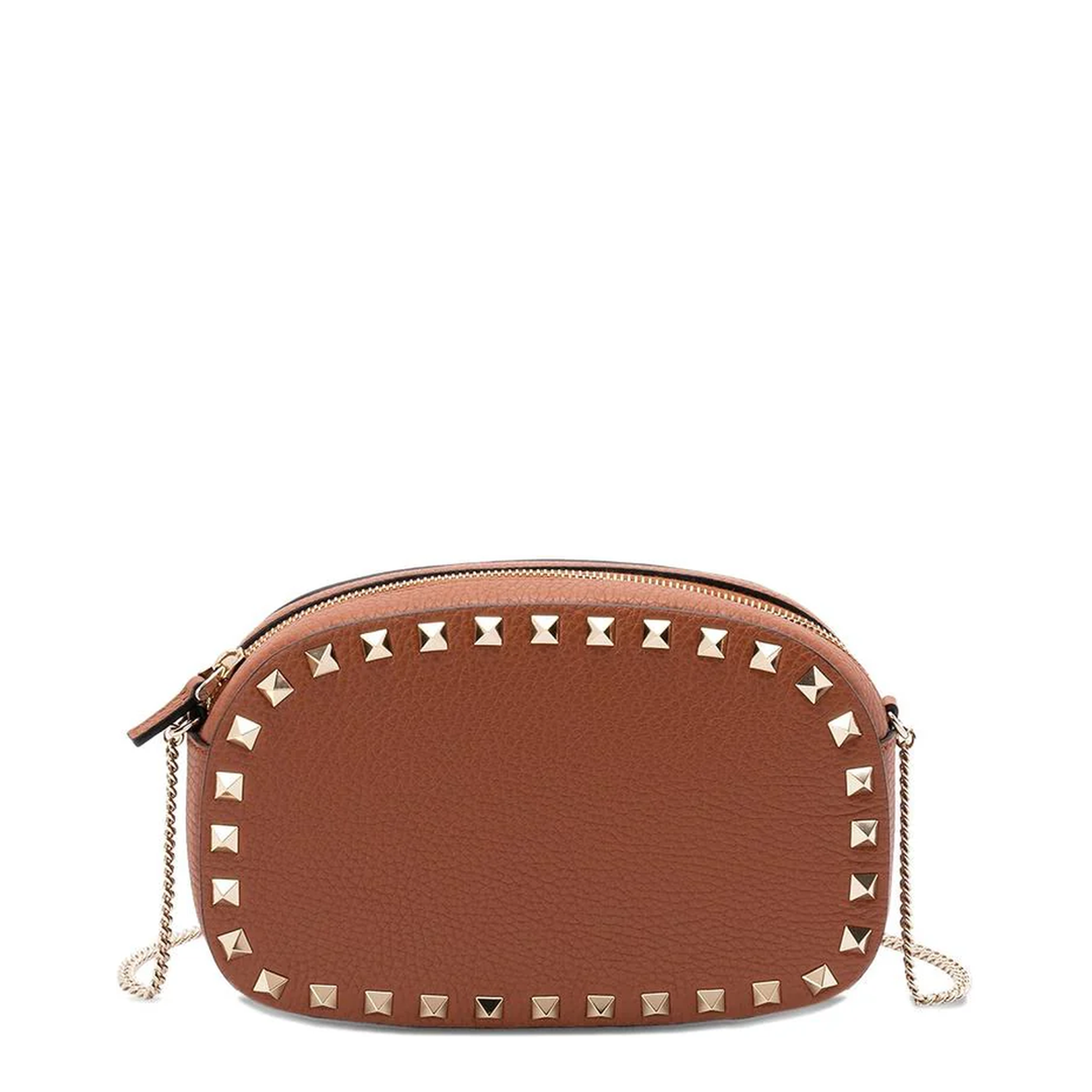 Rockstud Leather Shoulder Bag - Image 1