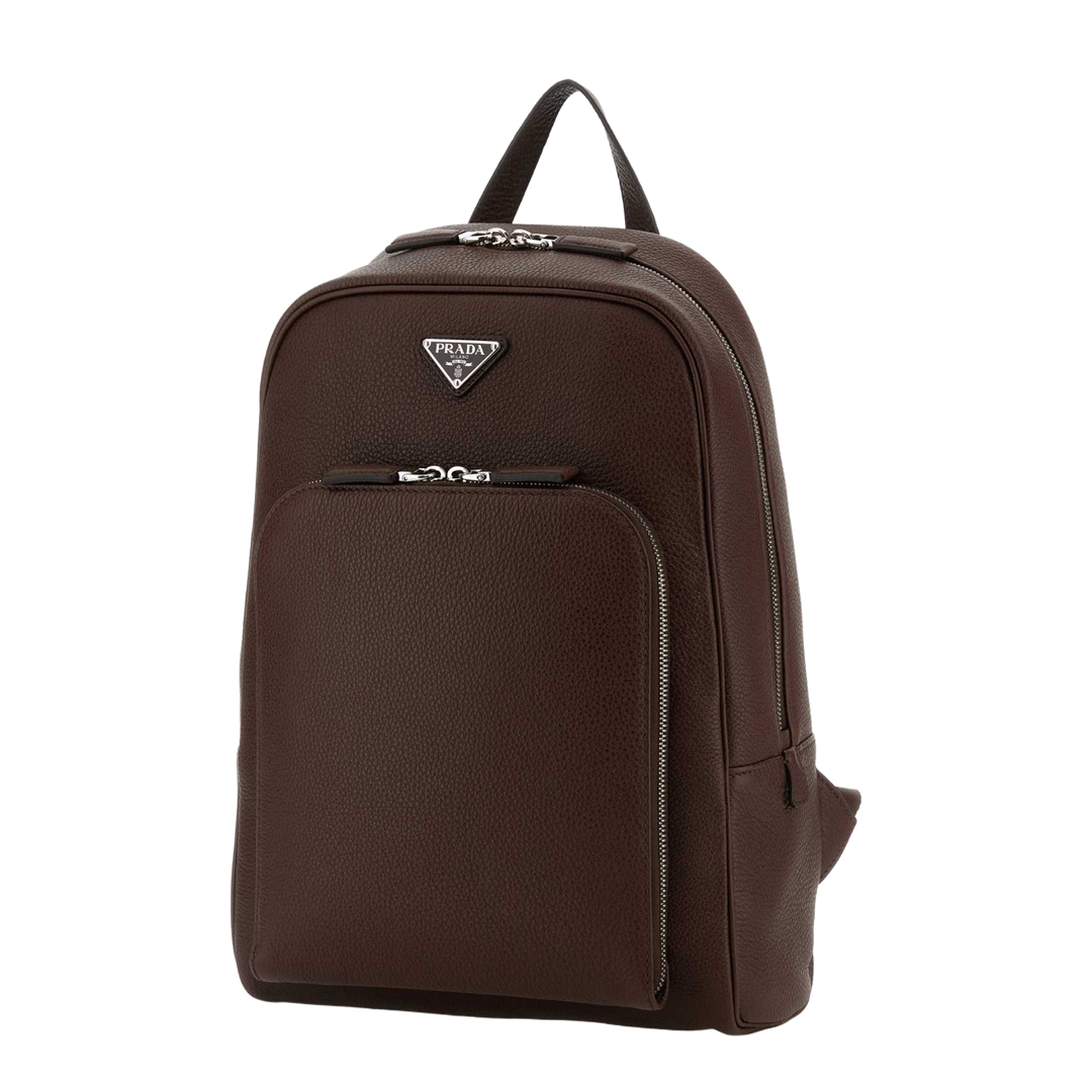 Brown Leather backpack - Image 2