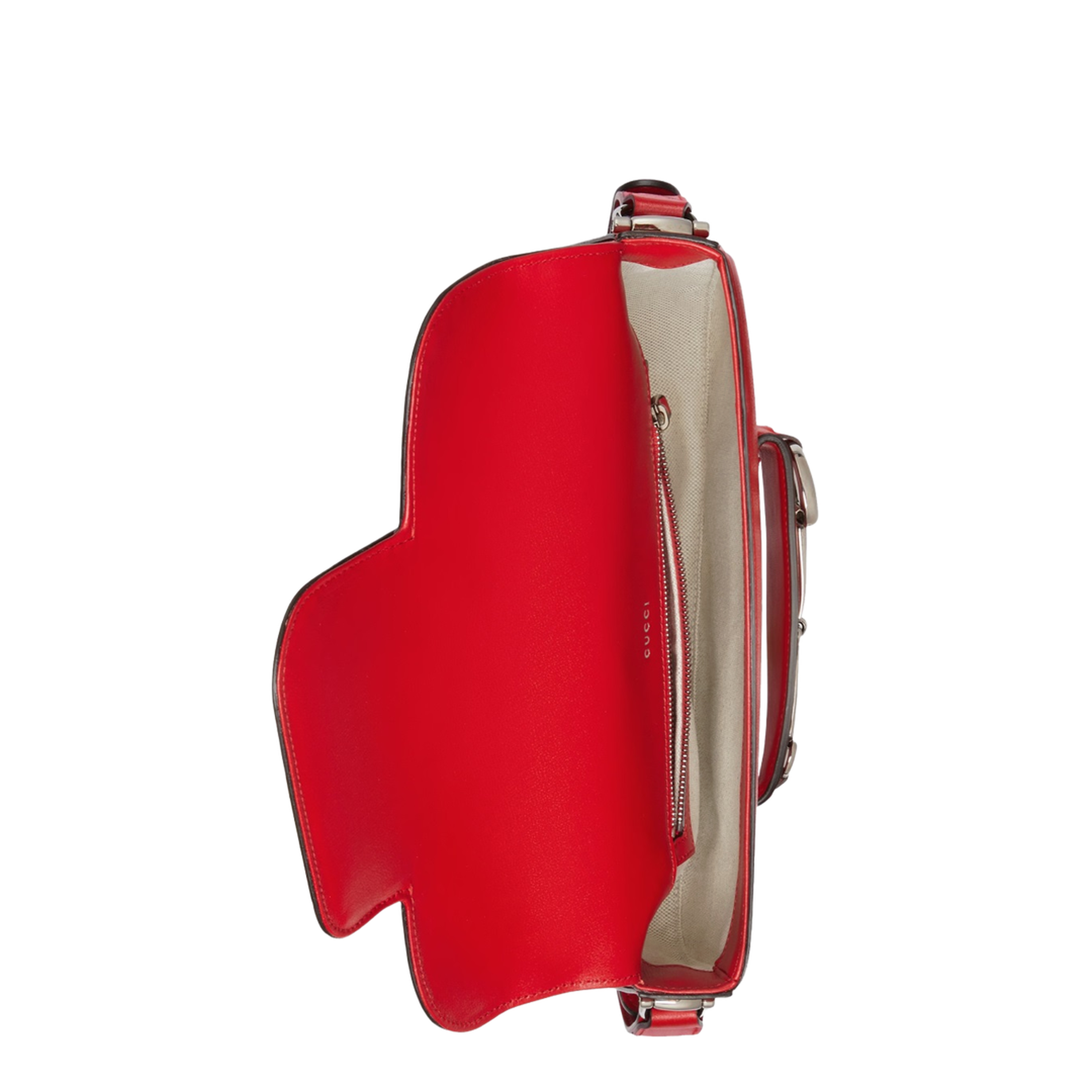 Jackie Leather Hobo Bags - Red - Image 5