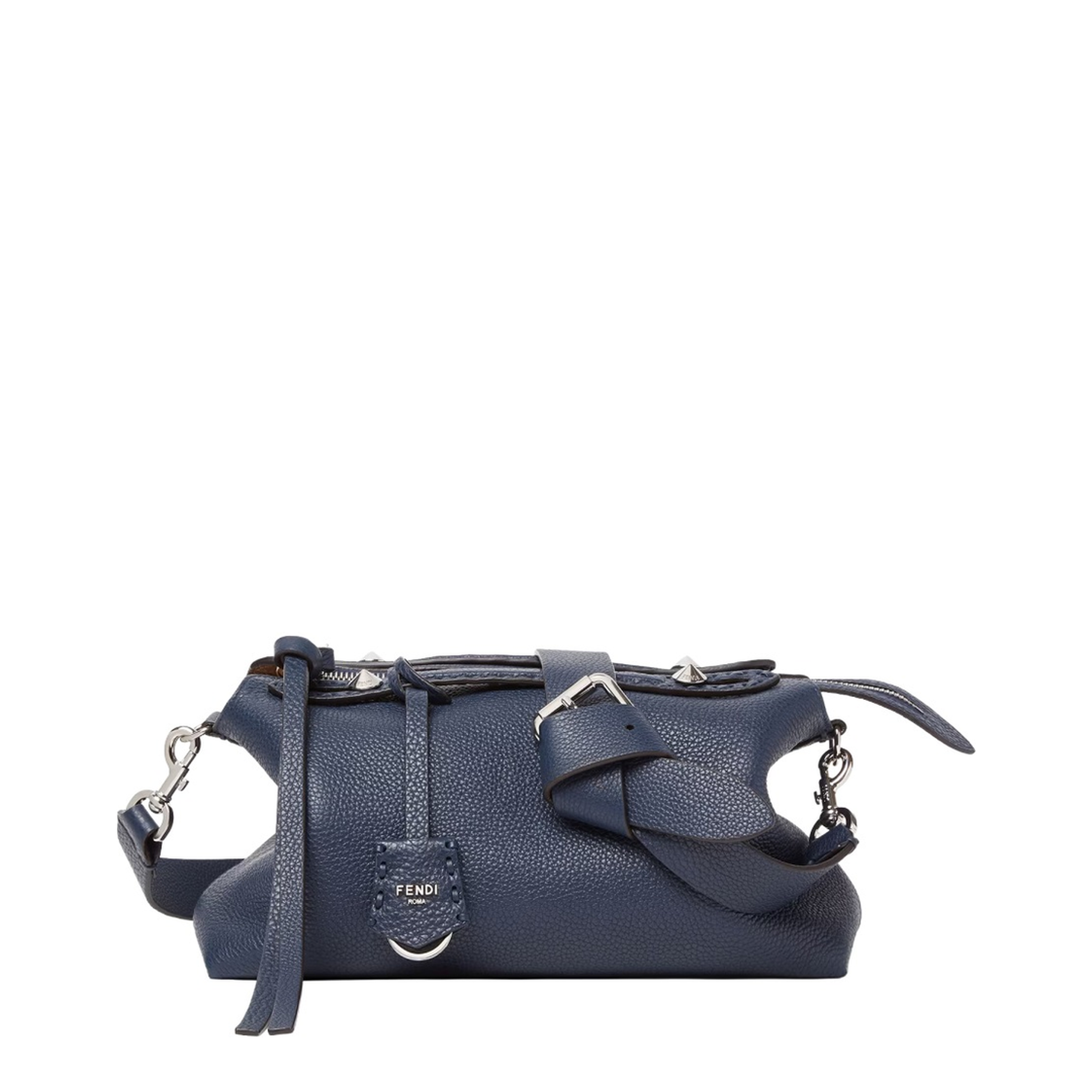 Messenger Bag Leather Deep Blue - Image 1