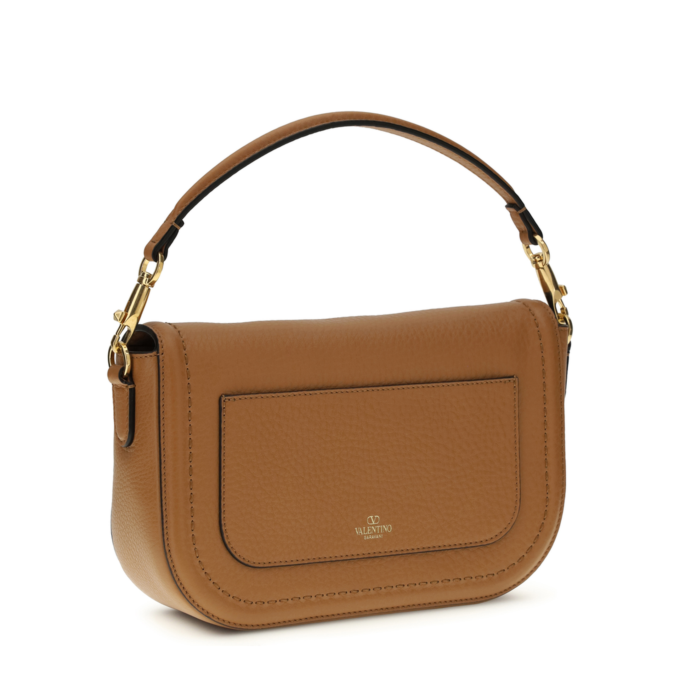 Alltime UNI Calf Leather Shoulder Bag - Almond Beige - Image 3