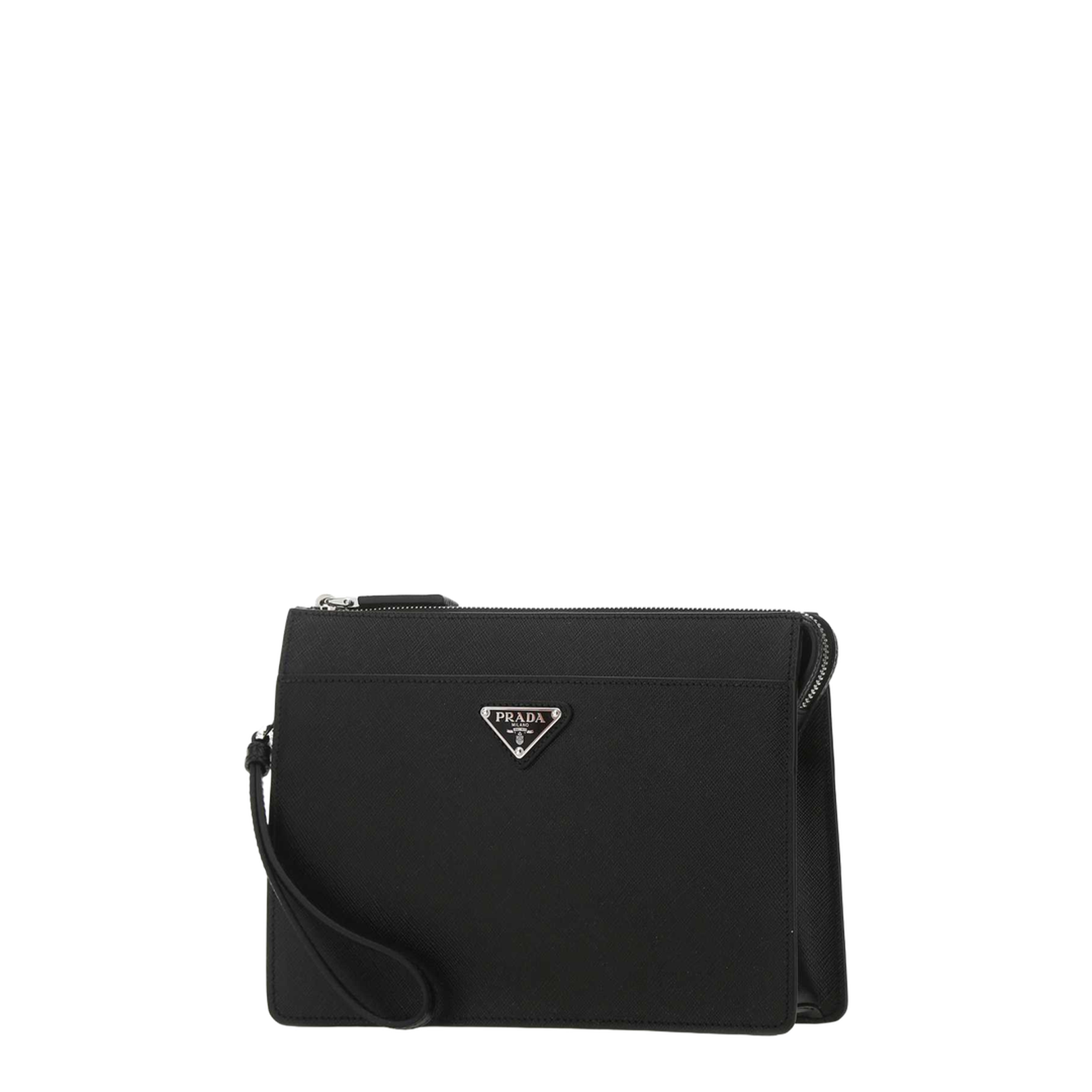 Black Leather Clutch - Image 2
