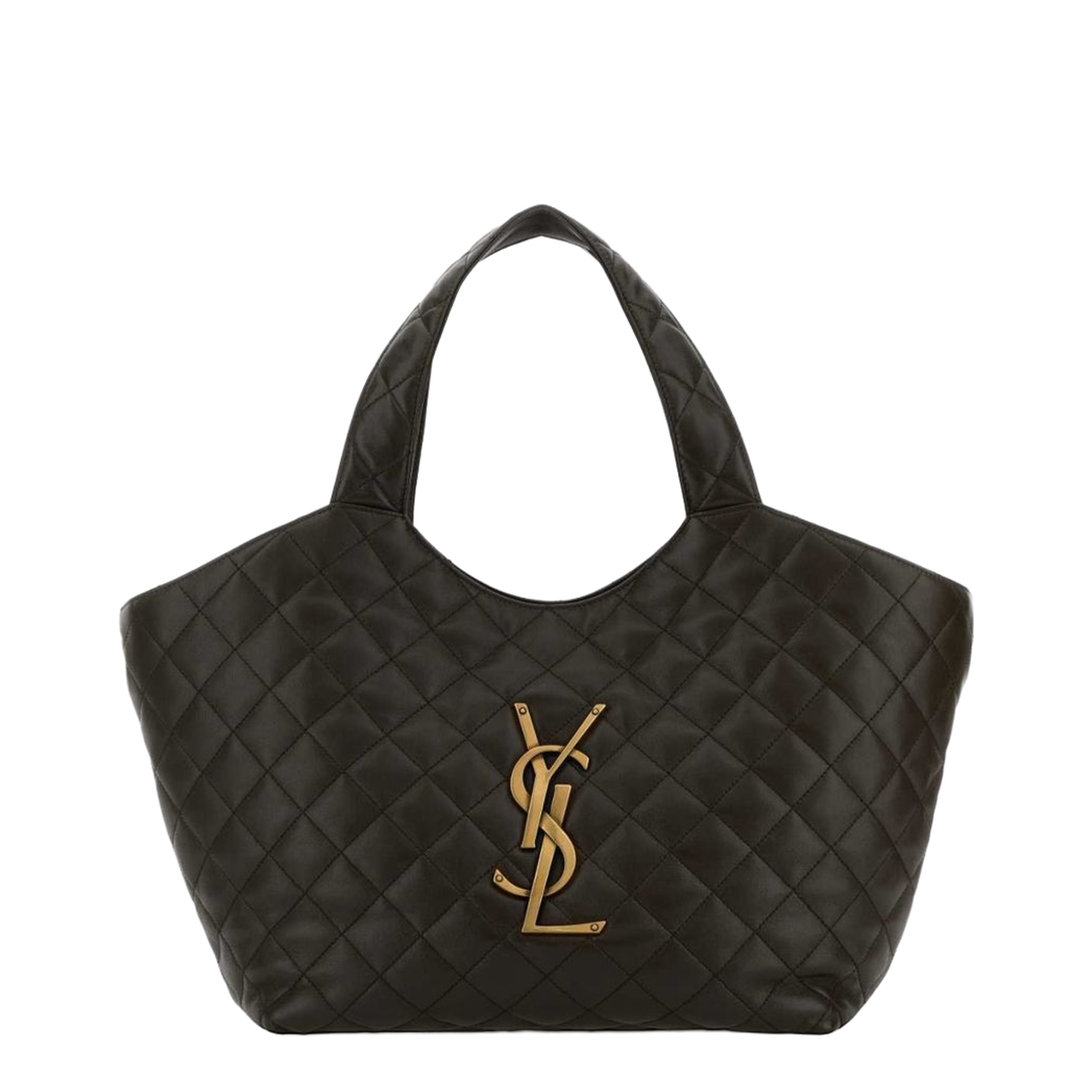 Icare Medium Quilted Lambskin Tote - Light Musk - Image 1