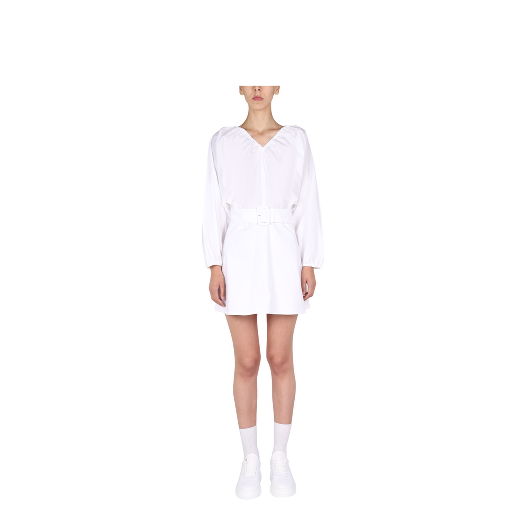 Balloon Sleeves Dress - Image 1