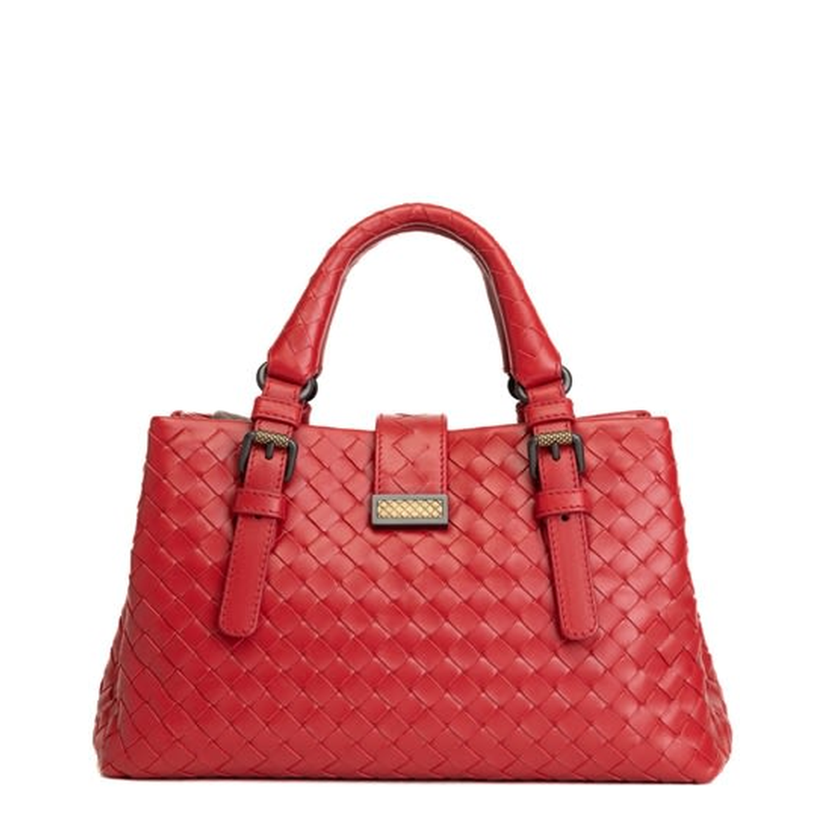 Roma Small Leather Handbags - Red - Image 2