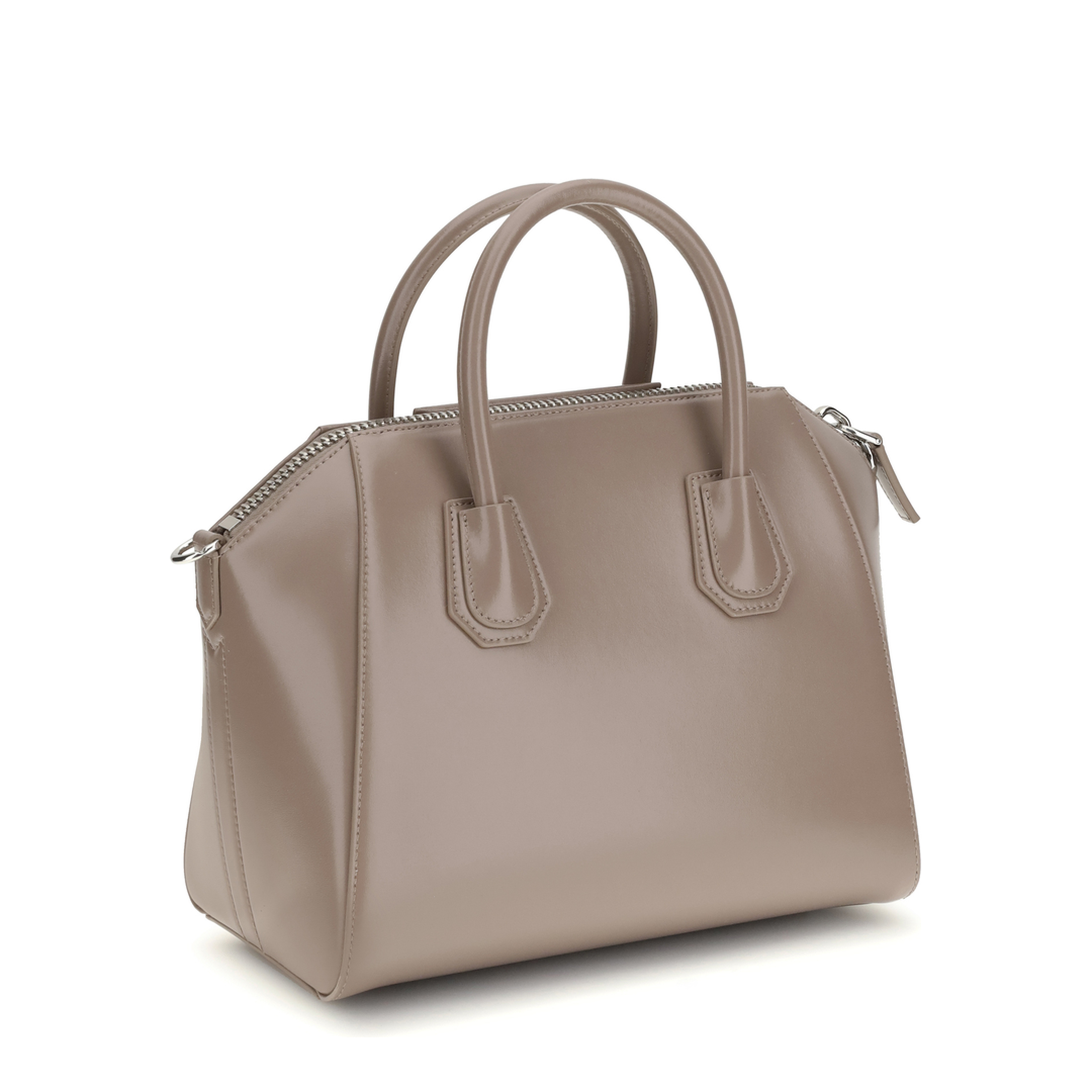 Antigona Small Leather Box Handbag - Image 3