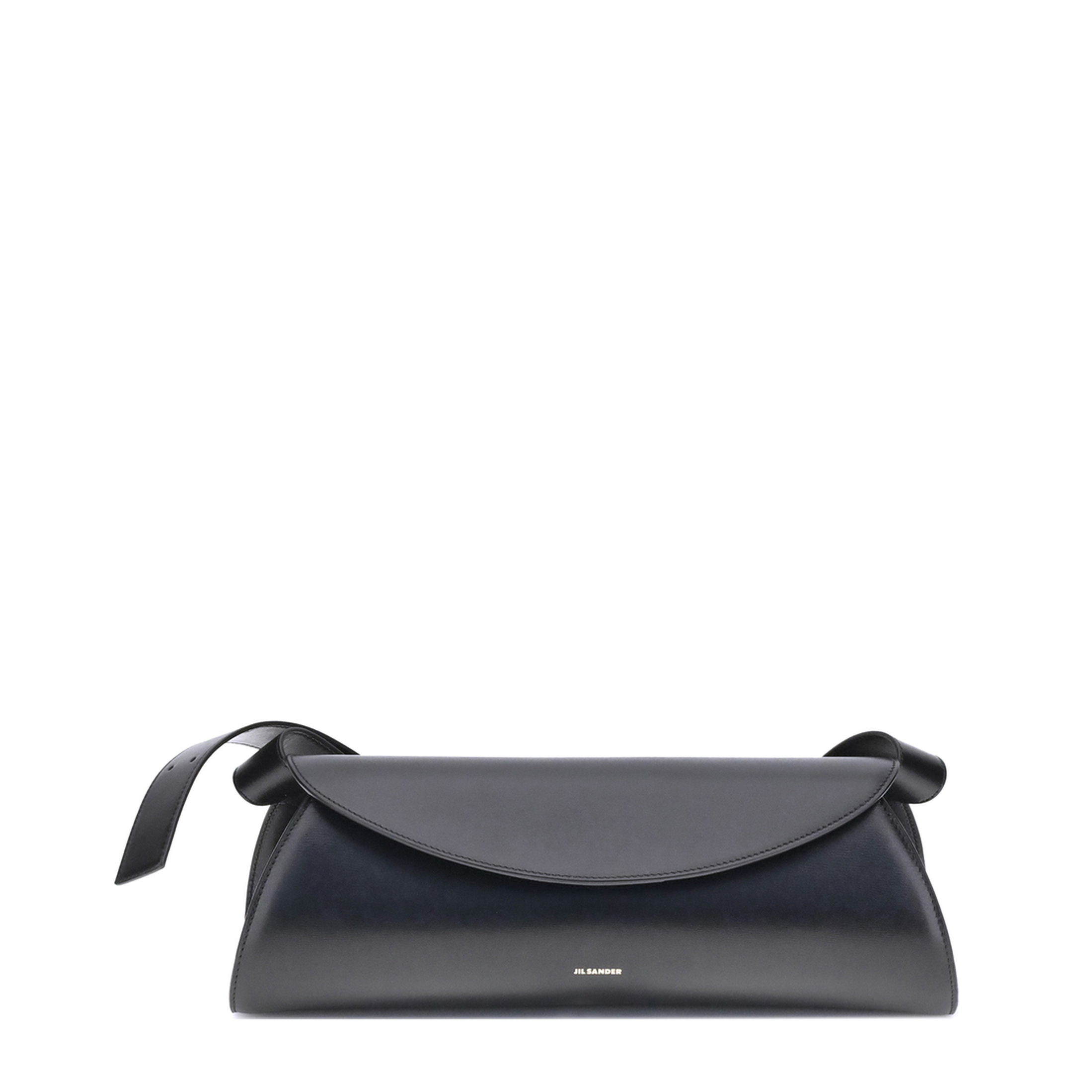 Large Calfskin Shoulder Bag - Black - Image 1