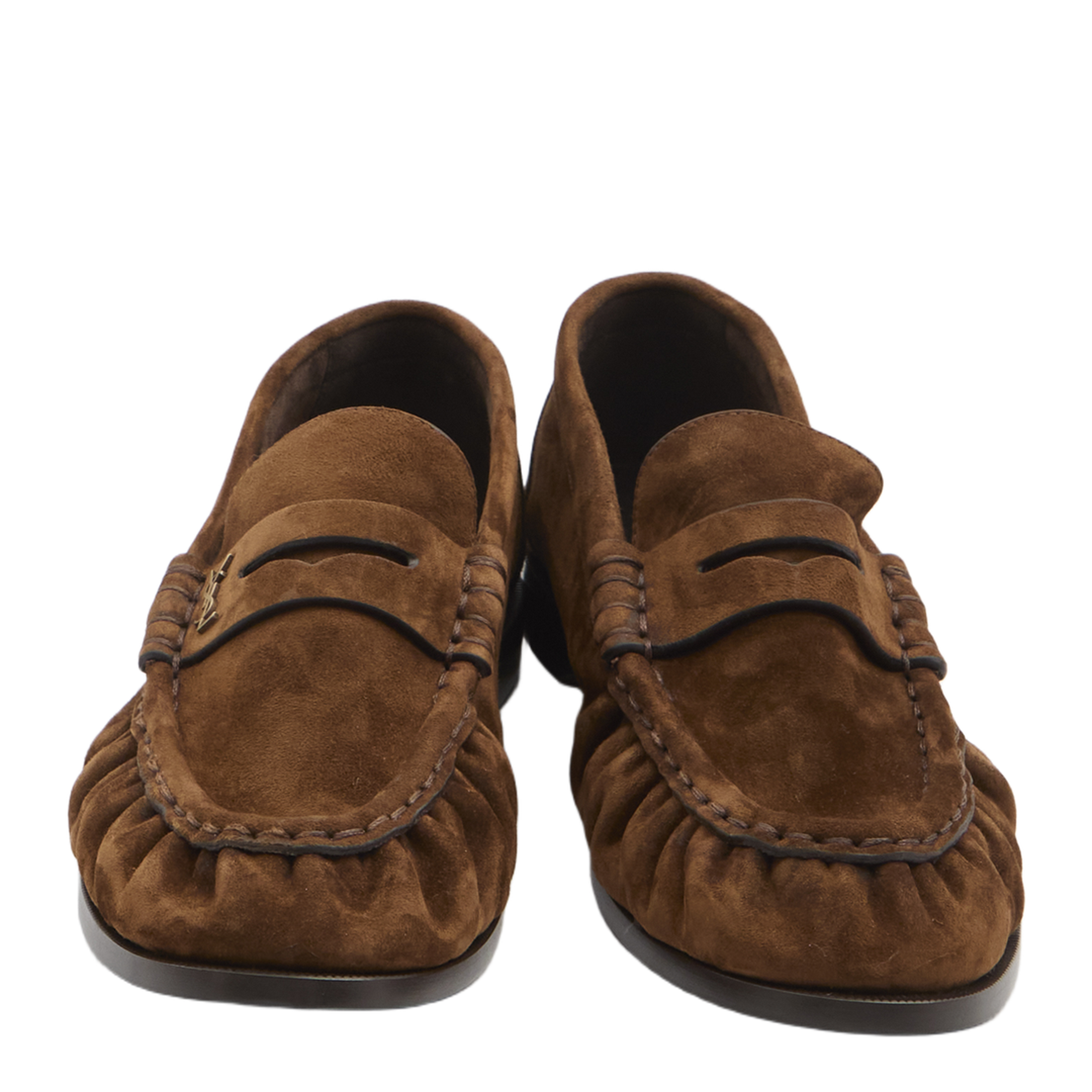 Loafer Supple In Suede In Brown - Image 5