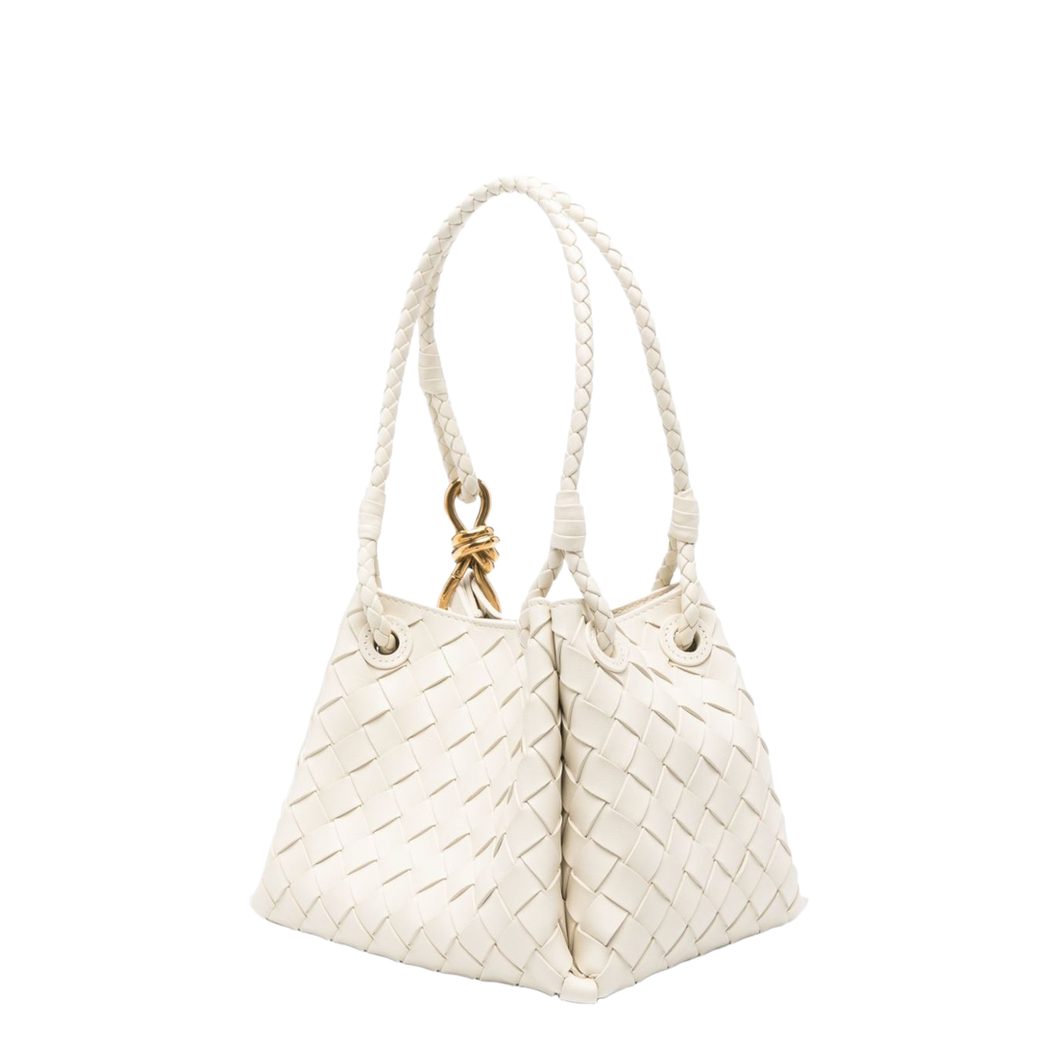 Parachute Small Leather Shoulder Bag - Sea Salt - Image 3