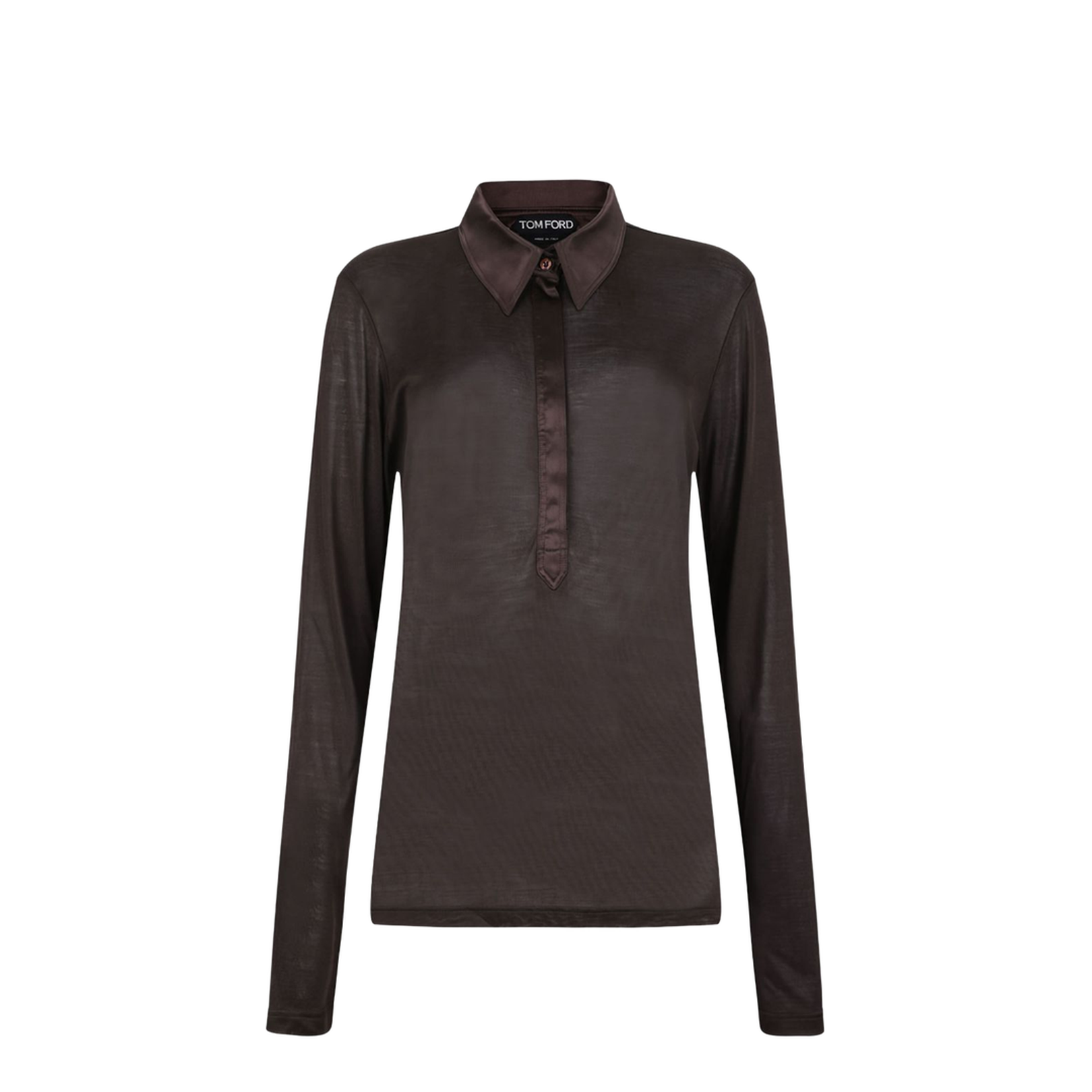 Silk Polo Shirt - Image 1