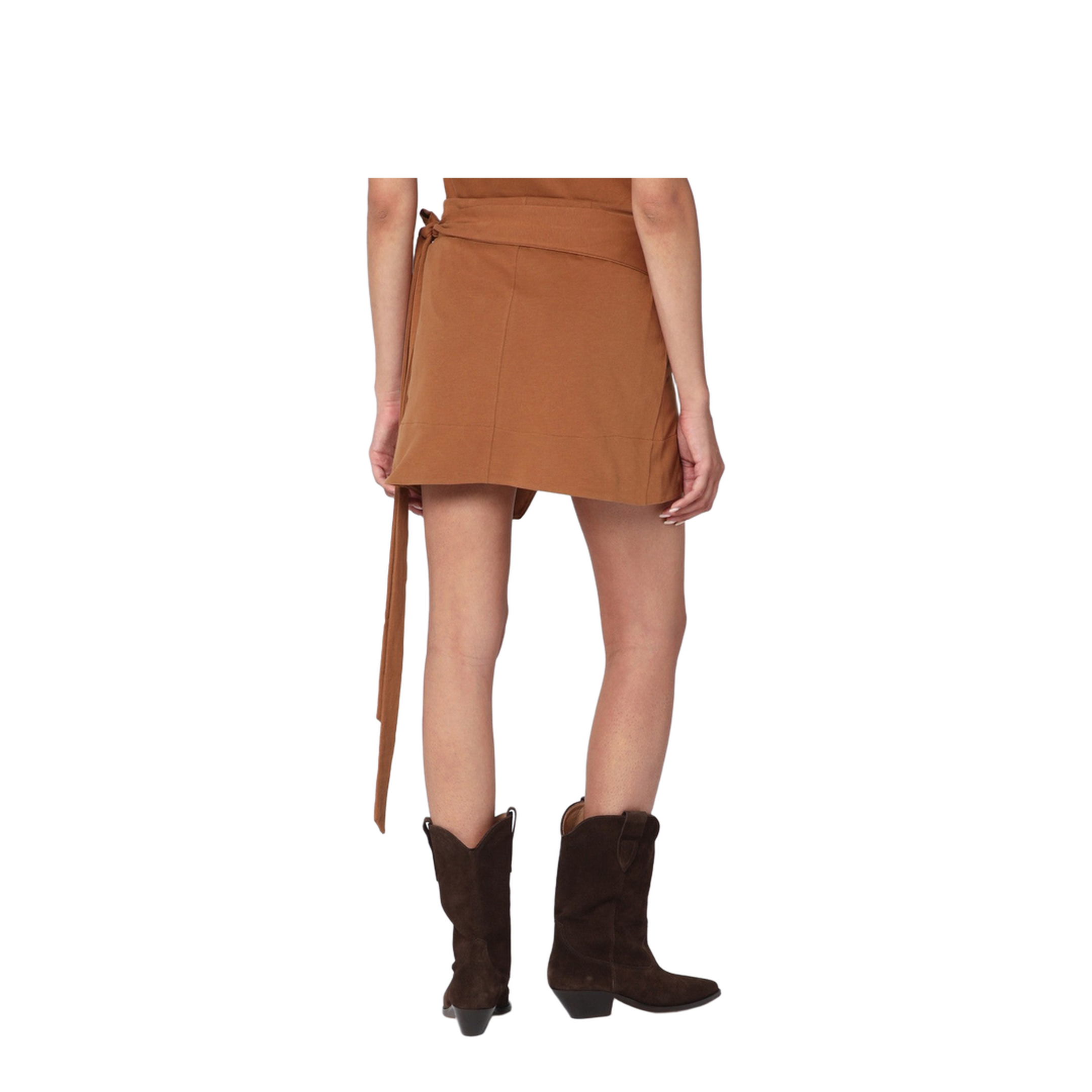 Caramel-coloured Berenice skirt - Image 2