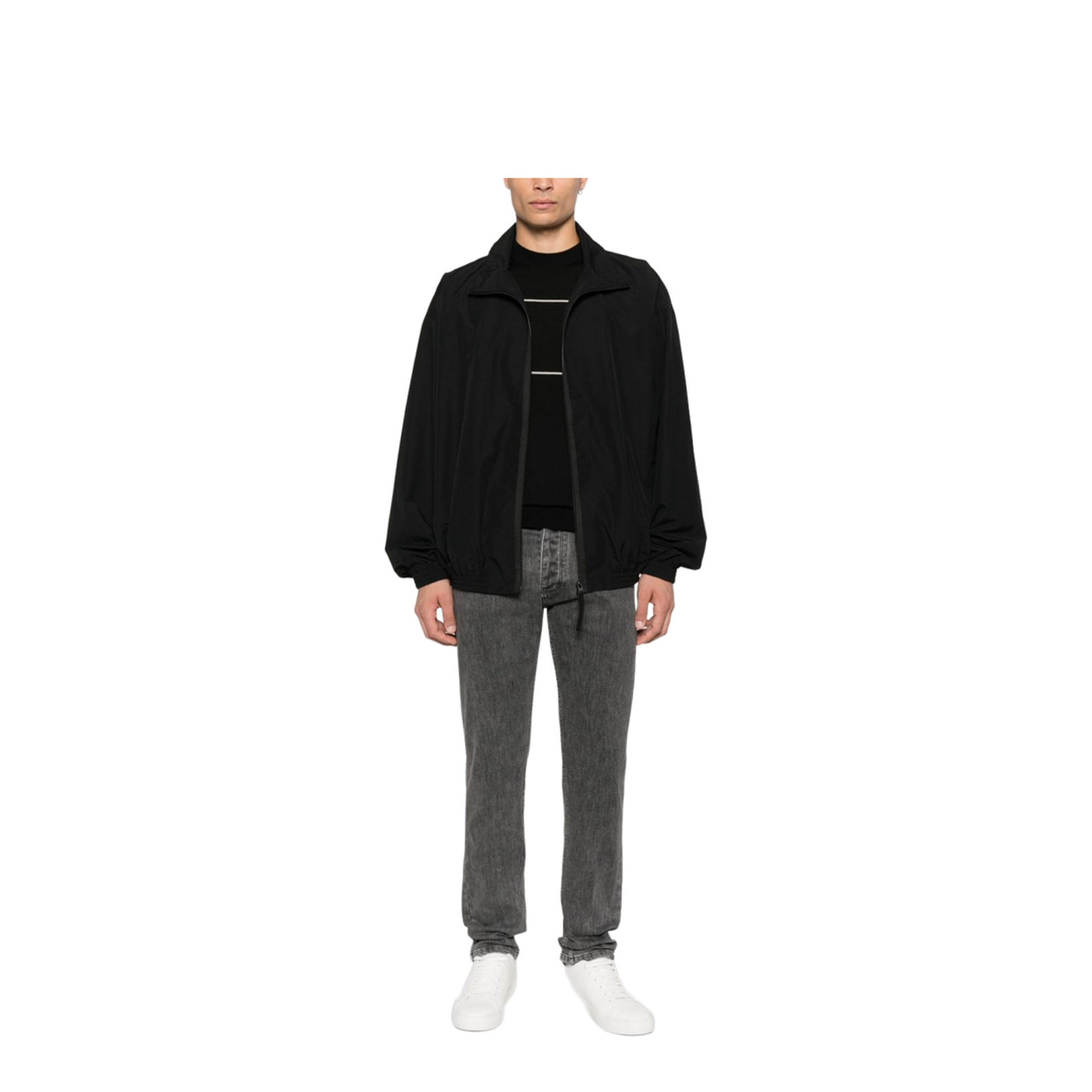 Slim-Fit Stone-Washed Stretch-Denim Jeans - Image 2