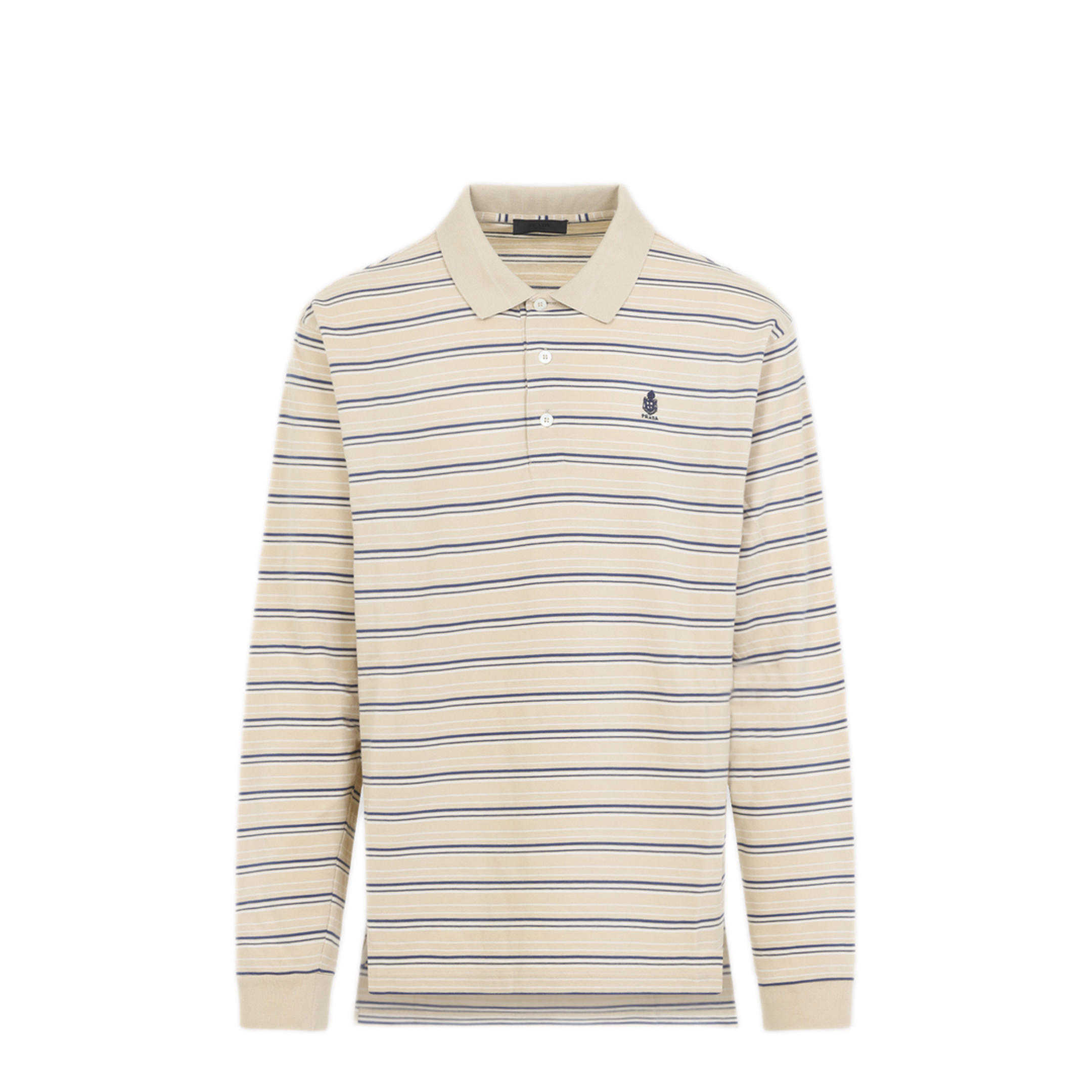 Striped Piqué Polo - Image 1