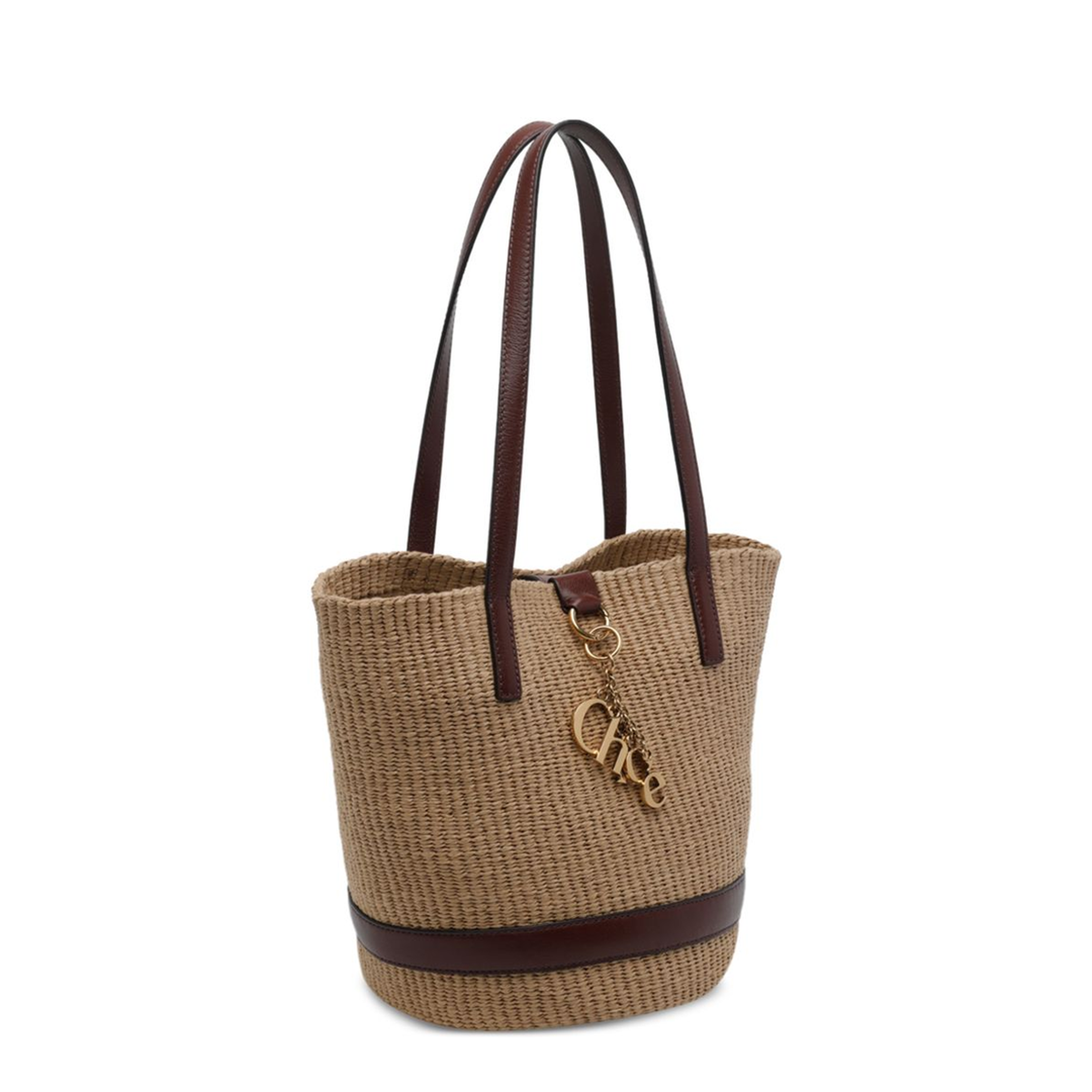 Charms Natural Fibres Basket Bag - Crafty Brown - Image 4
