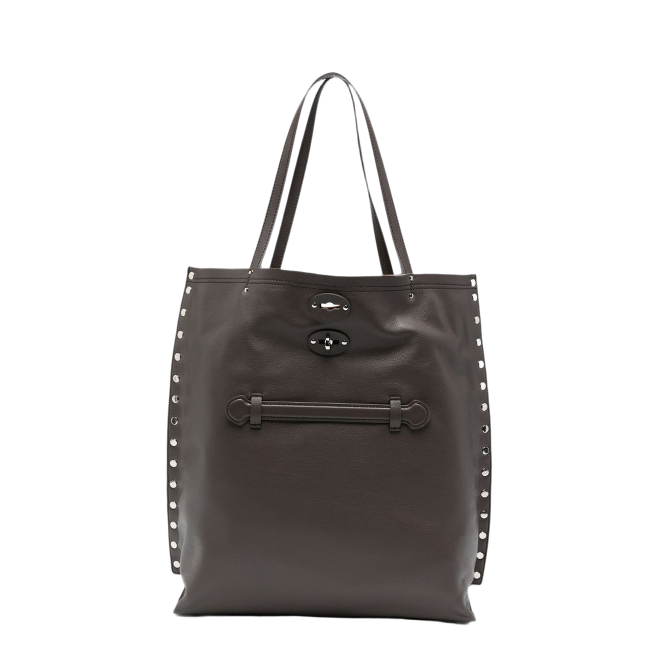 A’ Spasso Medium Calfskin Tote Bag - Pink Ostrica - Image 1