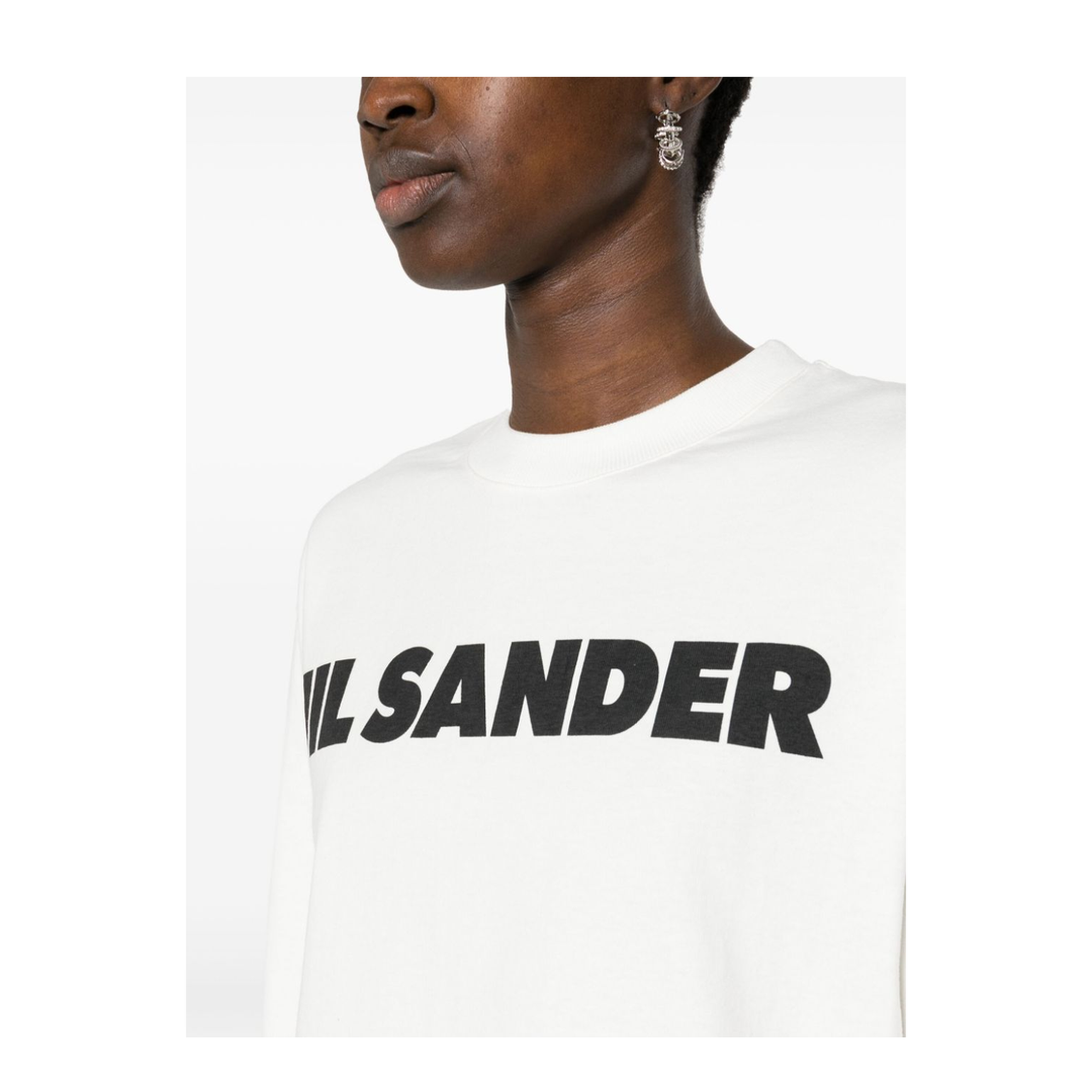 Ivory Cotton T-Shirt - Image 2