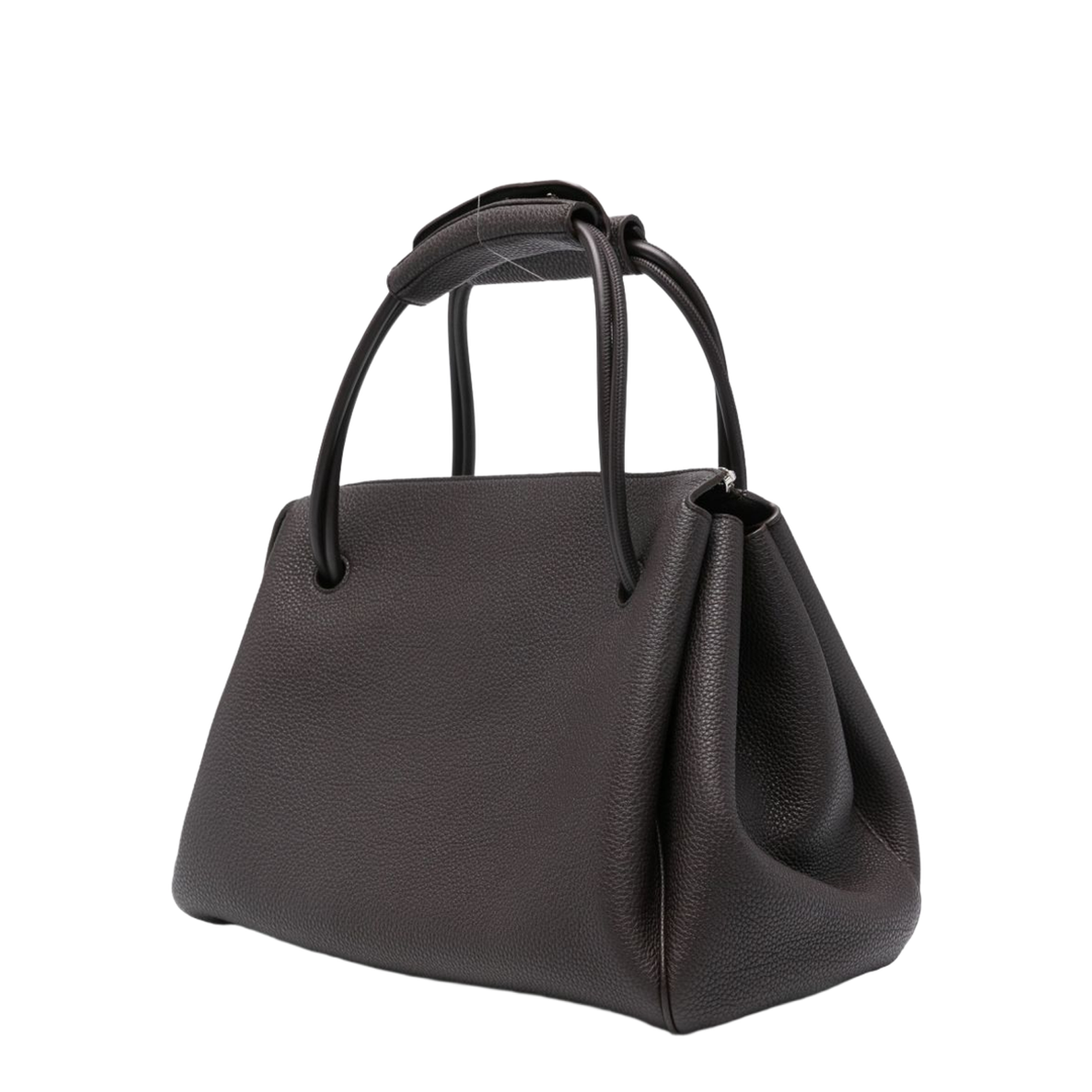 Madrid Large Leather Handbag Brown - Image 2