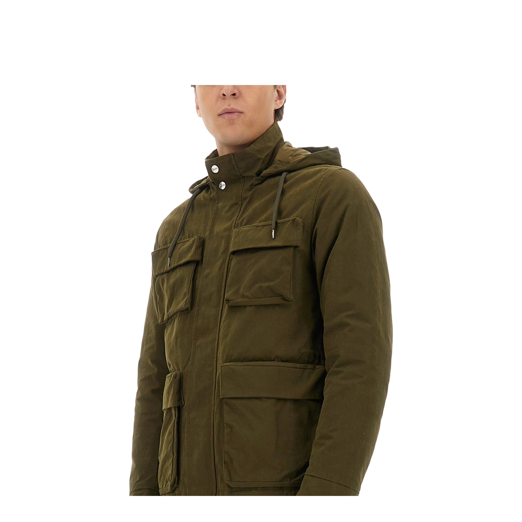 Waxed Cotton Short Parka - Image 4