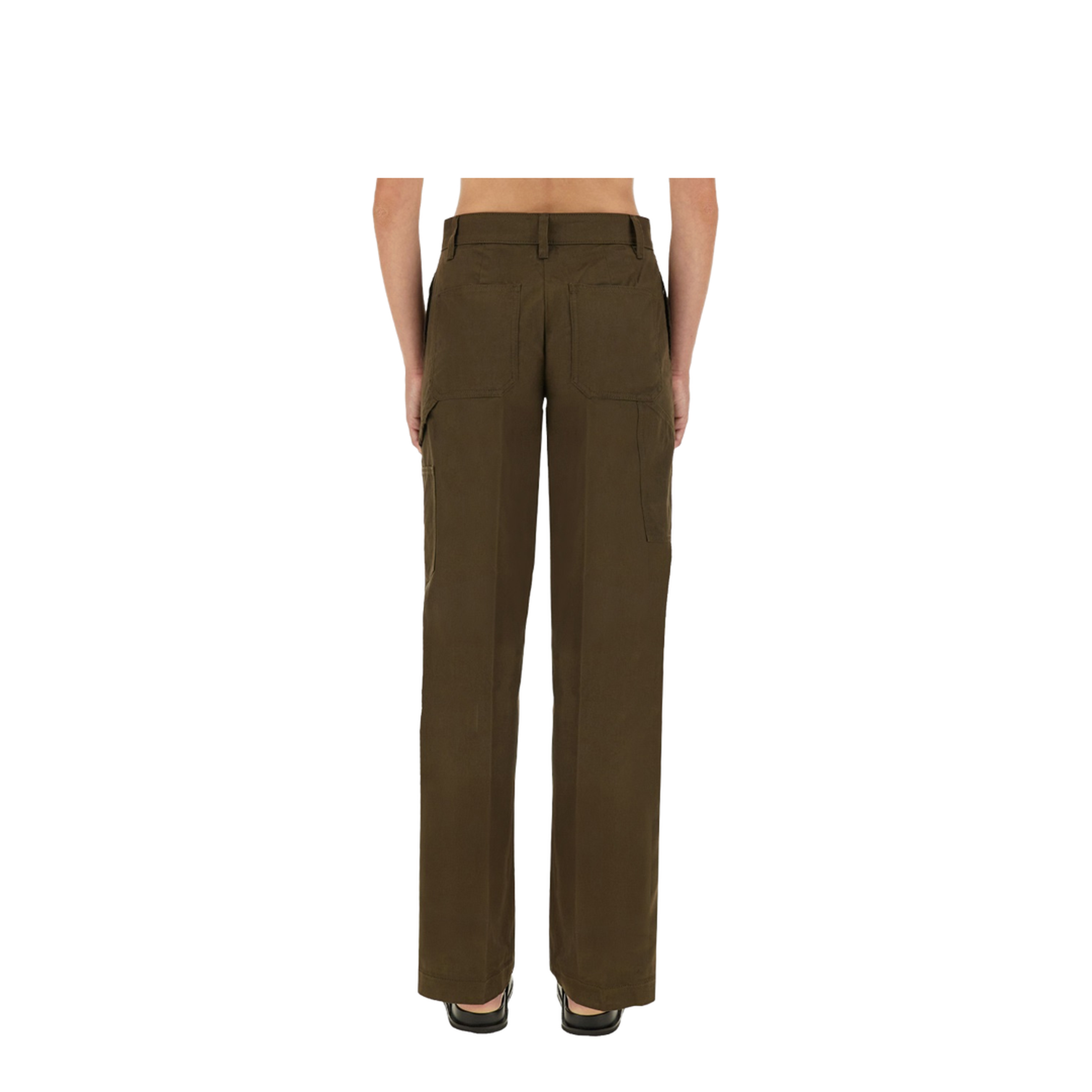 Cargo Trousers - Green - Image 3