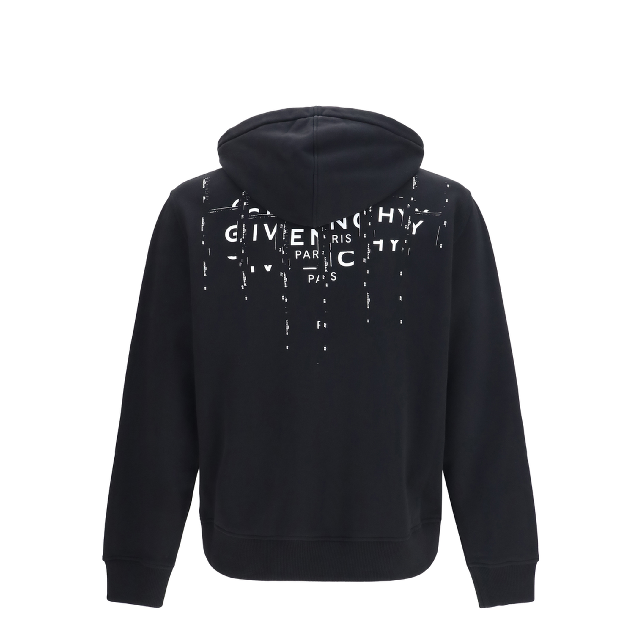 Photographic Negative Print Fleece Zip Hoodie - Image 2