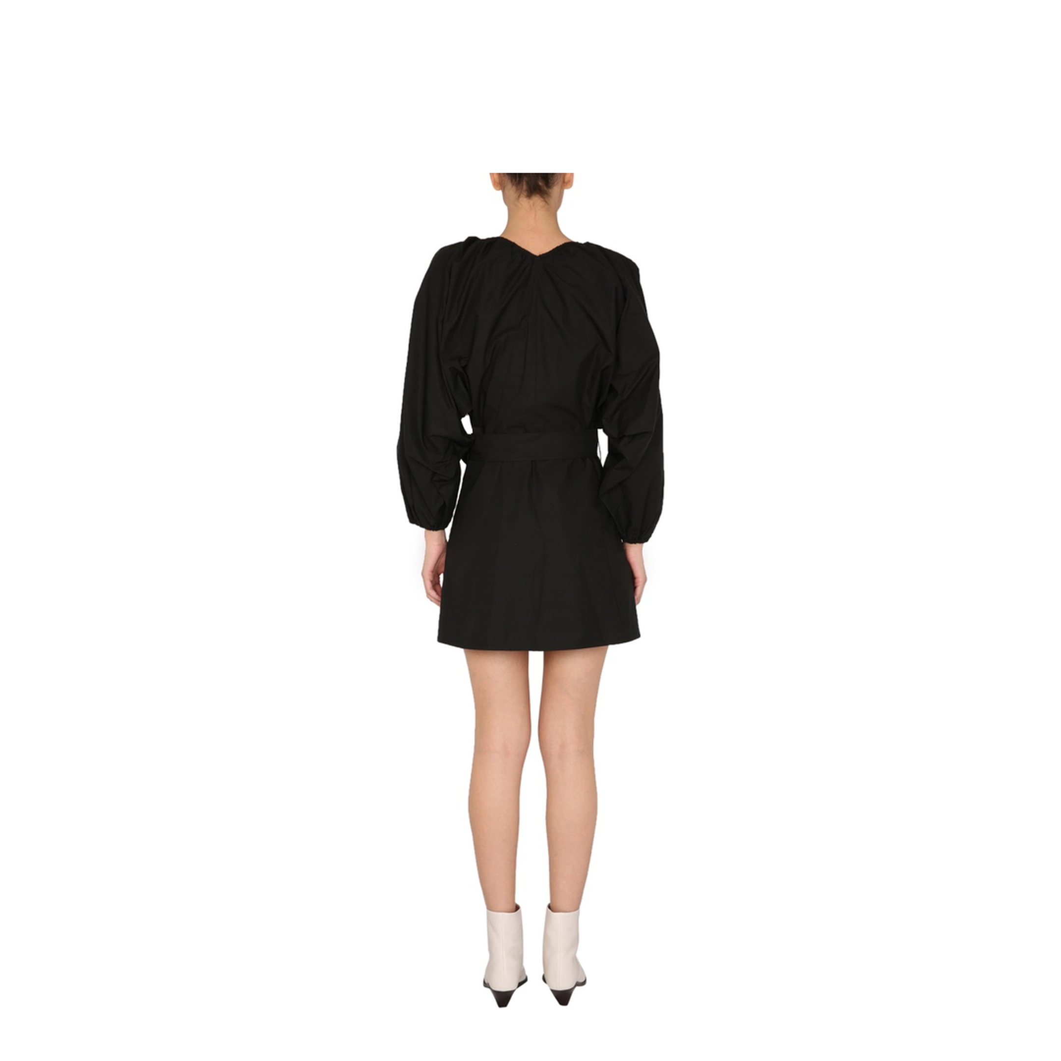 Balloon Sleeves Dress - Image 3